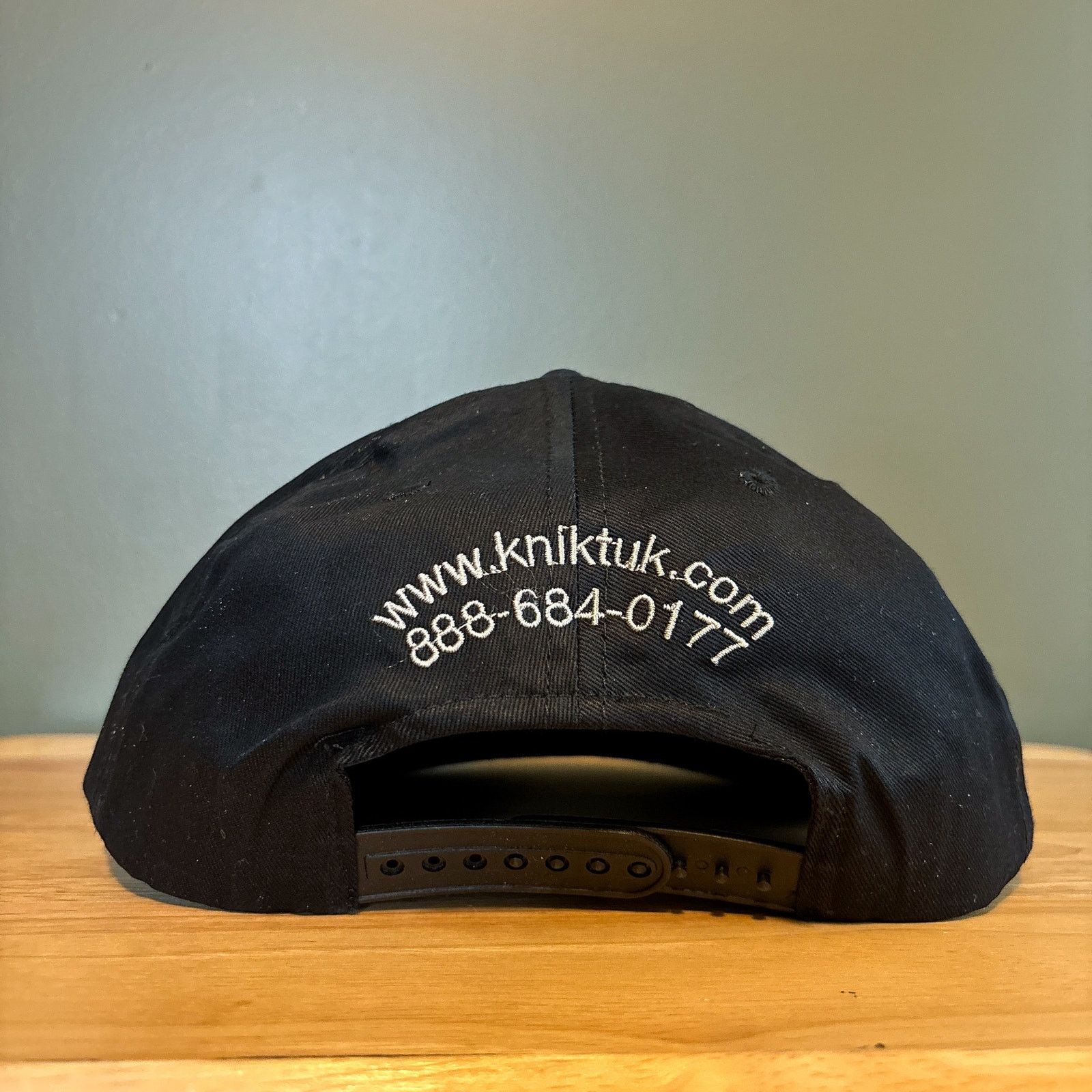 Other Vtg Kniktuk Outfitters Alaska Polar Bear Black Snapback Hat Size ONE SIZE - 4 Thumbnail