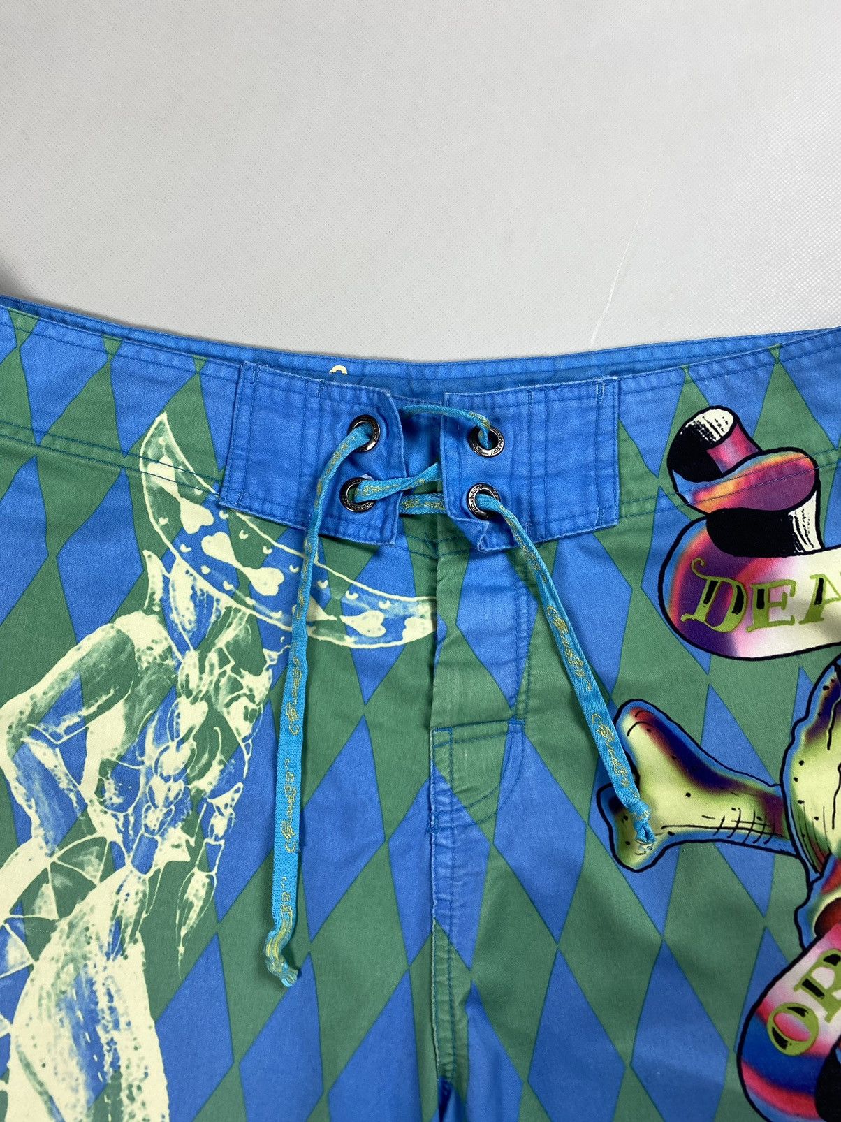 Ed Hardy Ed Hardy Y2K men’s overprinted surf swim shorts size ~ 32 Size US 32 / EU 48 - 12 Thumbnail