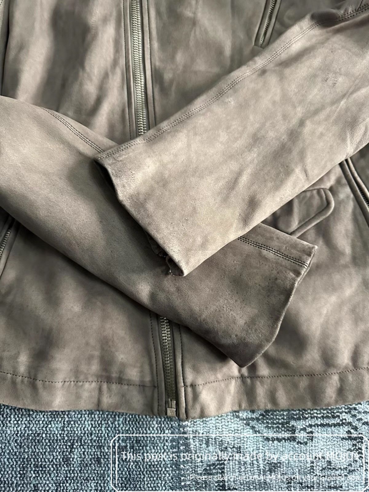 Rick Owens Sz L Rick Owens Mainline Bike Multi-zip Leather Jacket mojos Size US L / EU 52-54 / 3 - 3 Thumbnail