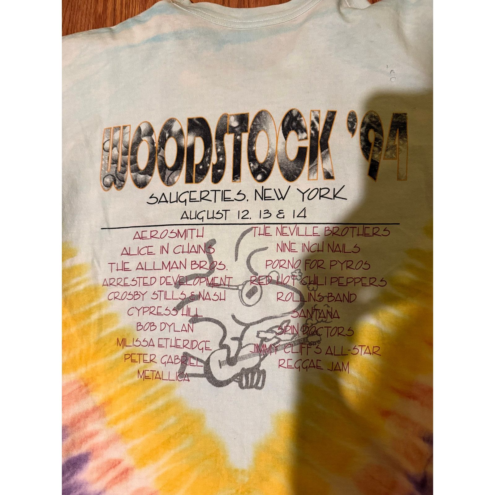 Other Vintage 1994 Woodstock concert shirt size XL Size US XL / EU 56 / 4 - 6 Thumbnail