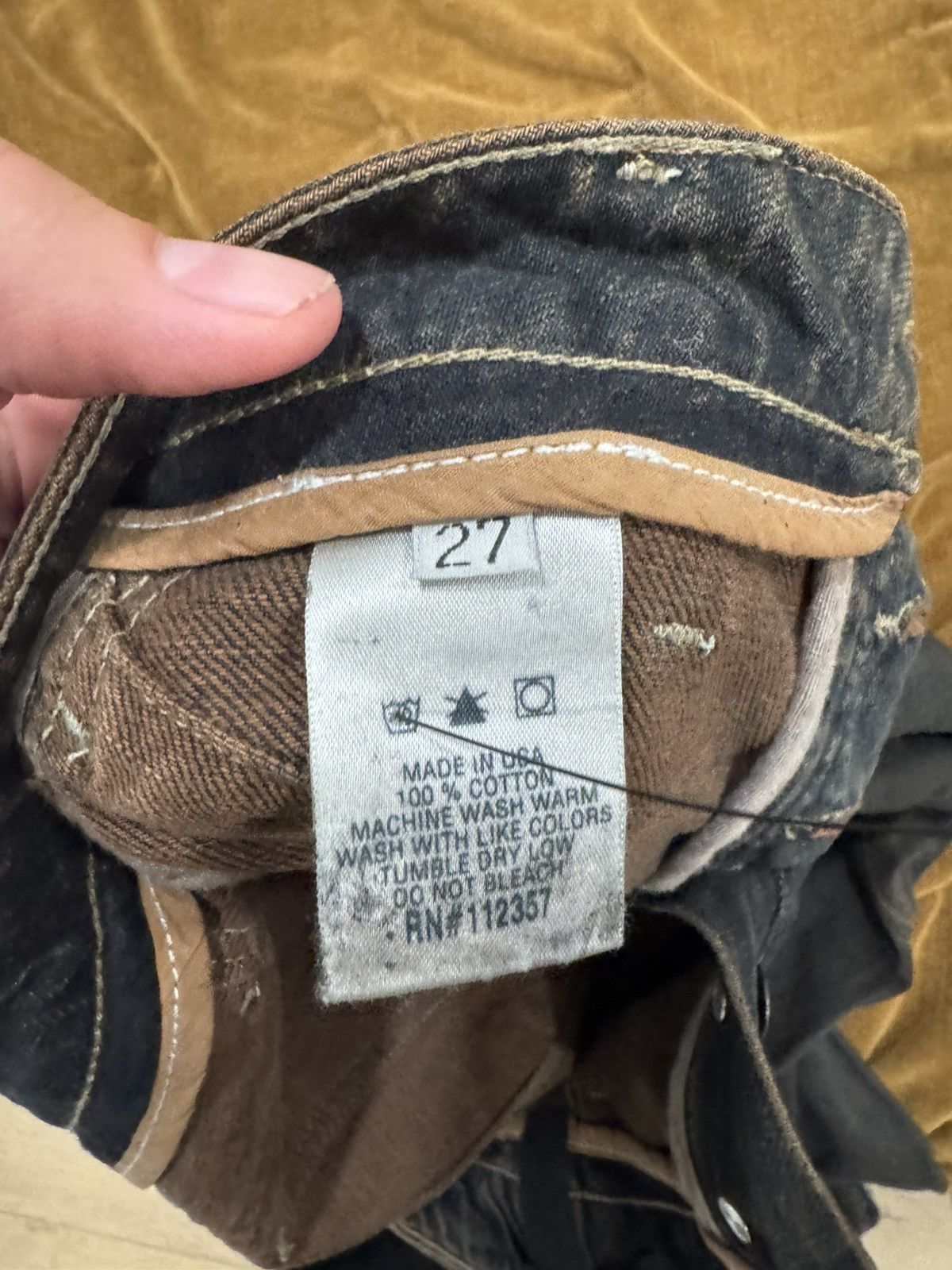 Rick Owens Slab Spiral denim Size US 30 / EU 46 - 4 Thumbnail
