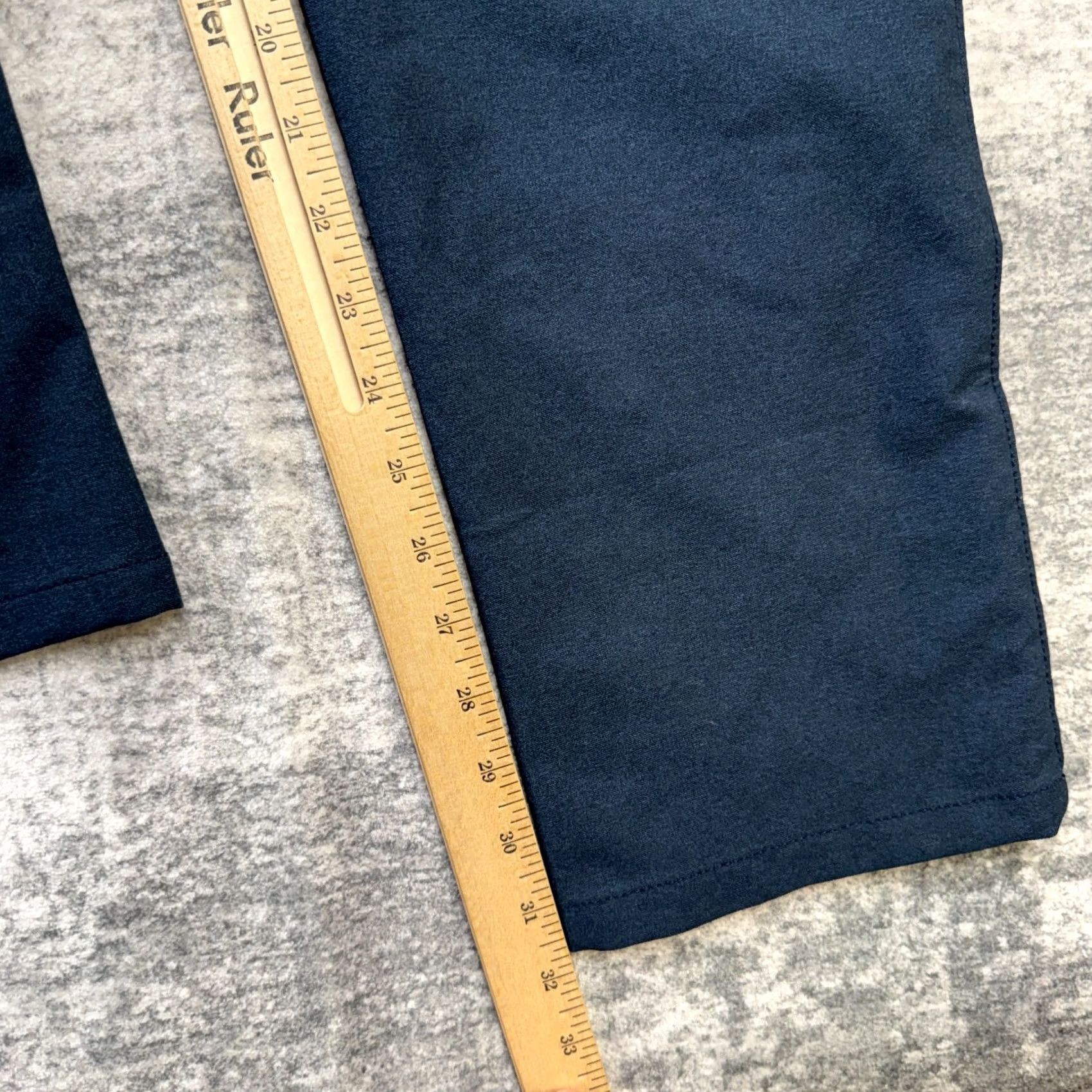 Vintage Ministry of Supply Kinetic Pants Mens 34 Blue 5-Pocket Tech Performance Commute Pants Size US 34 / EU 50 - 7 Thumbnail