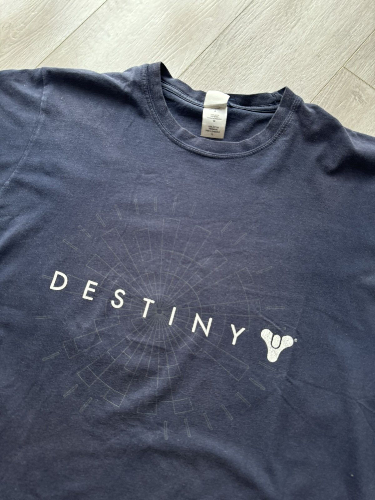 Gildan VINTAGE DESTINY GAMING T-SHIRT - SIZE L Size US L / EU 52-54 / 3 - 3 Thumbnail