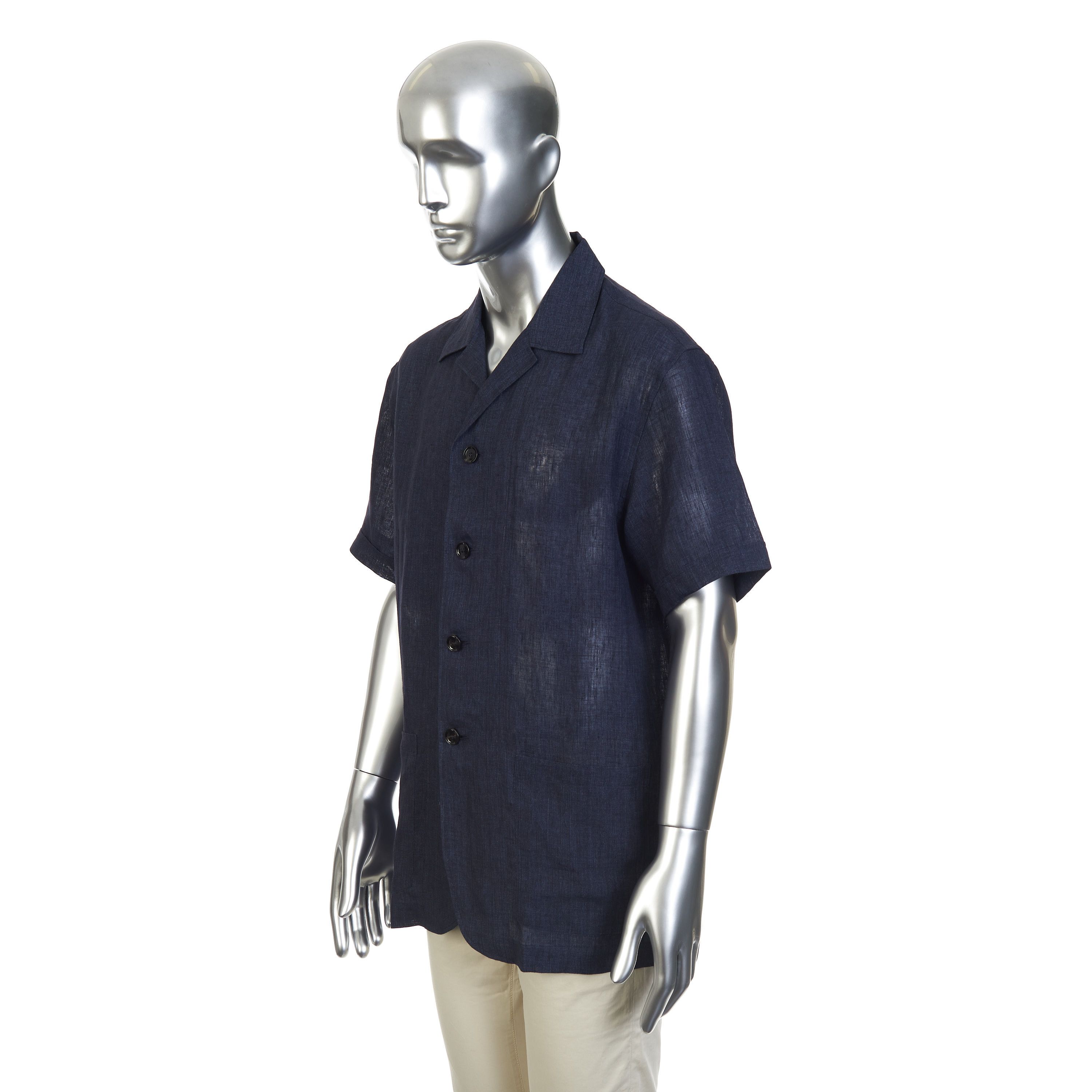 Brioni Linen Cuban Shirt Blazer Size US S / EU 44-46 / 1 - 2 Thumbnail