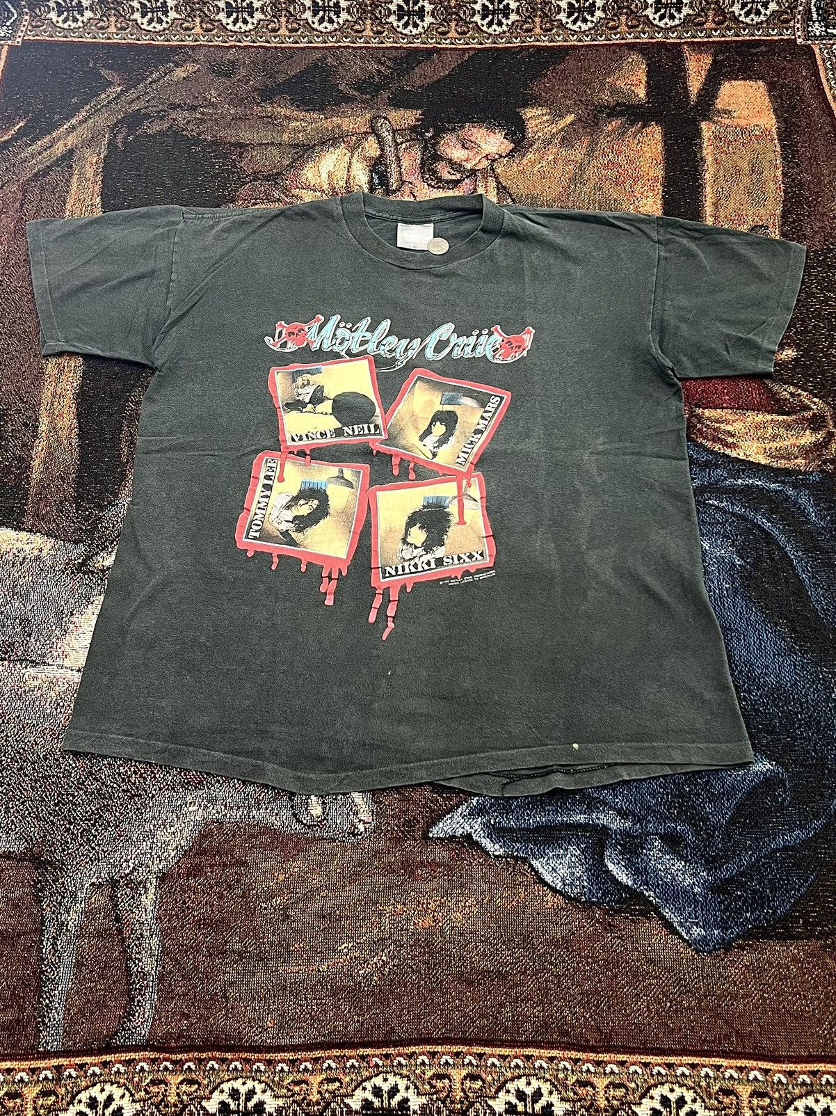Band Tees Motley Crue "Kick Start My Heart" Band Tee Size US XL / EU 56 / 4 - 3 Thumbnail