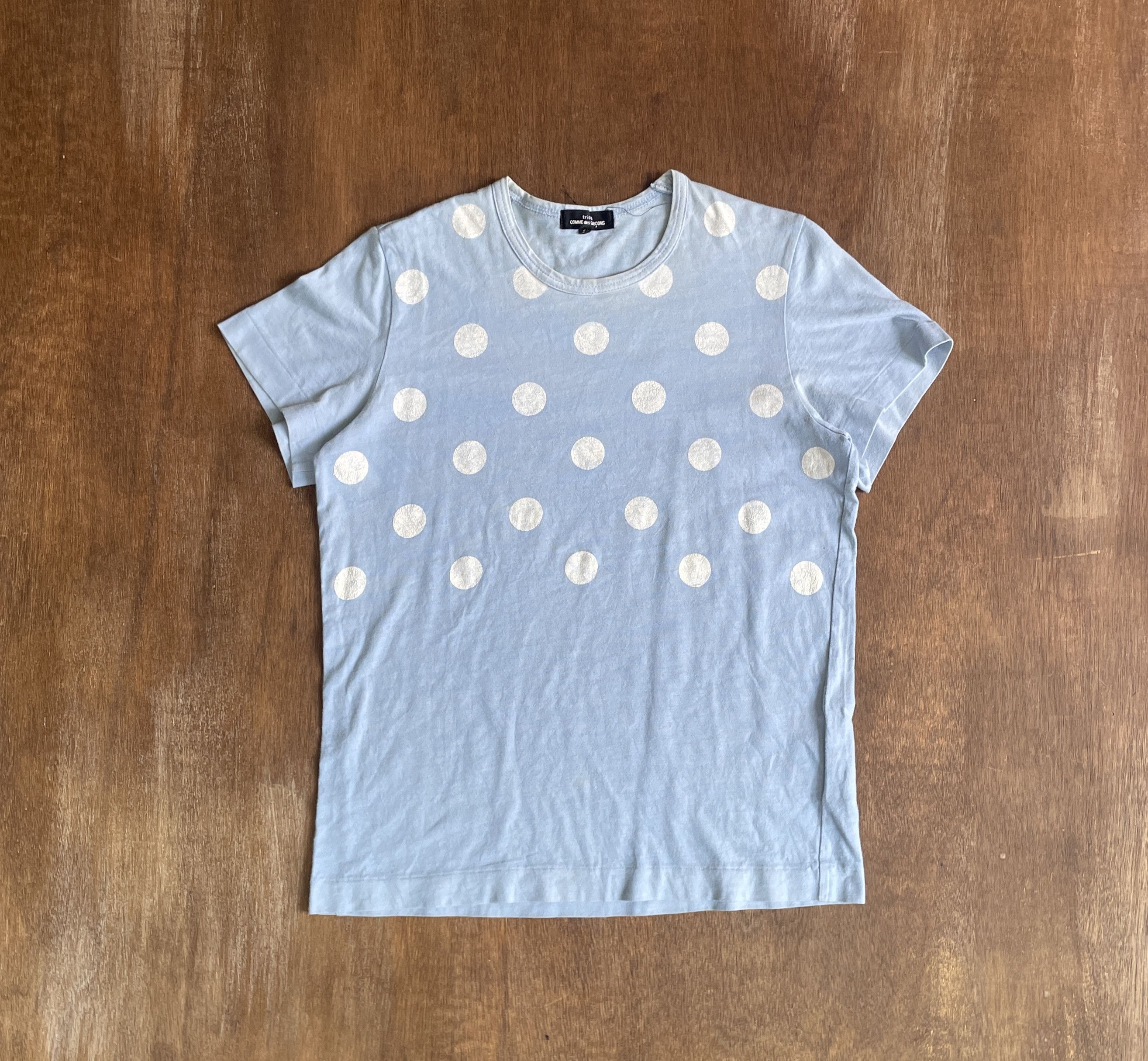 Comme des Garcons COMME des GARCONS Polkadot Blue Top 2009 Size US M / EU 48-50 / 2 - 1 Thumbnail