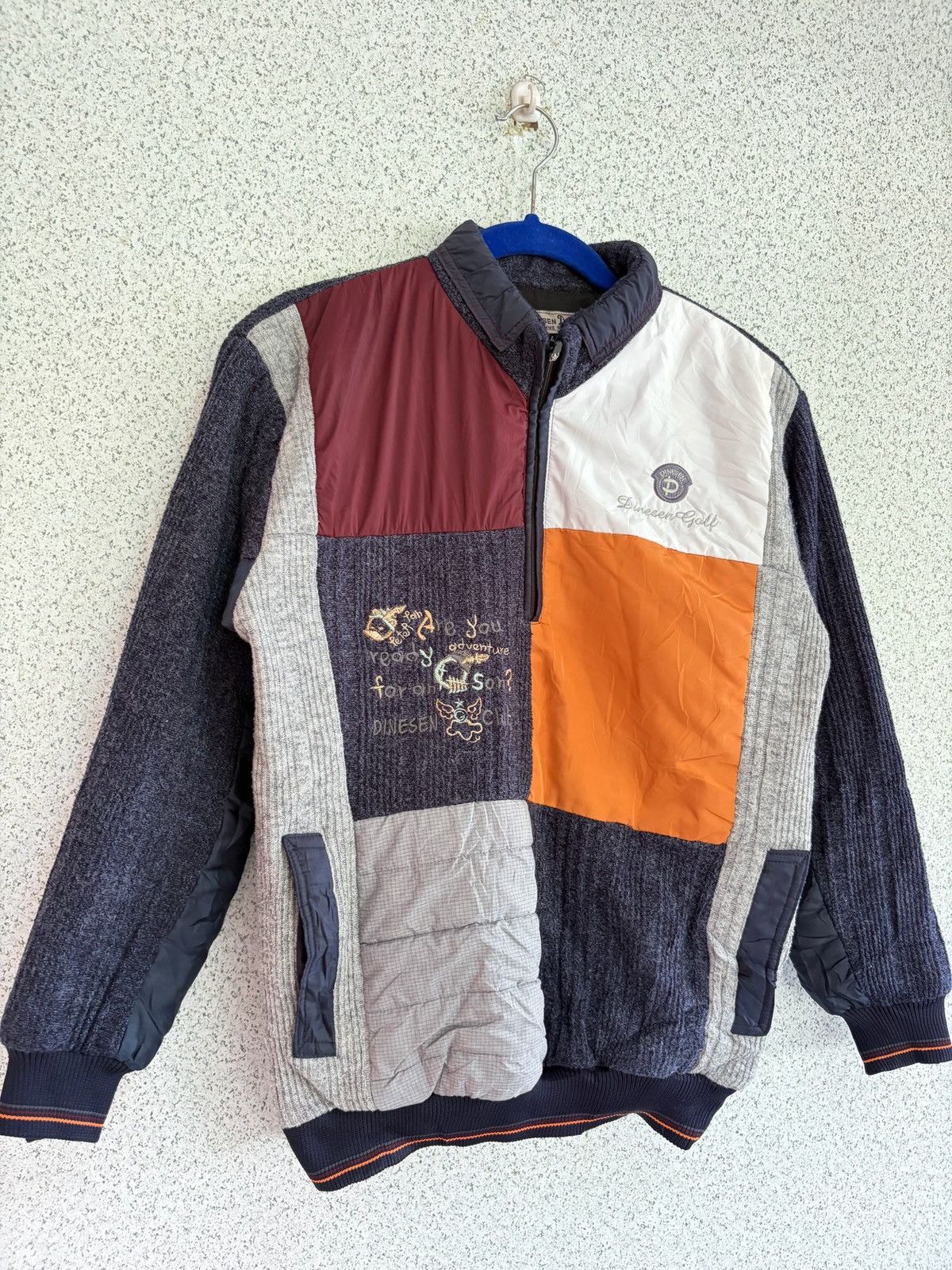 Japanese Brand Dinesen D Golf Vintage half Zipper Size L / US 10 / IT 46 - 4 Thumbnail