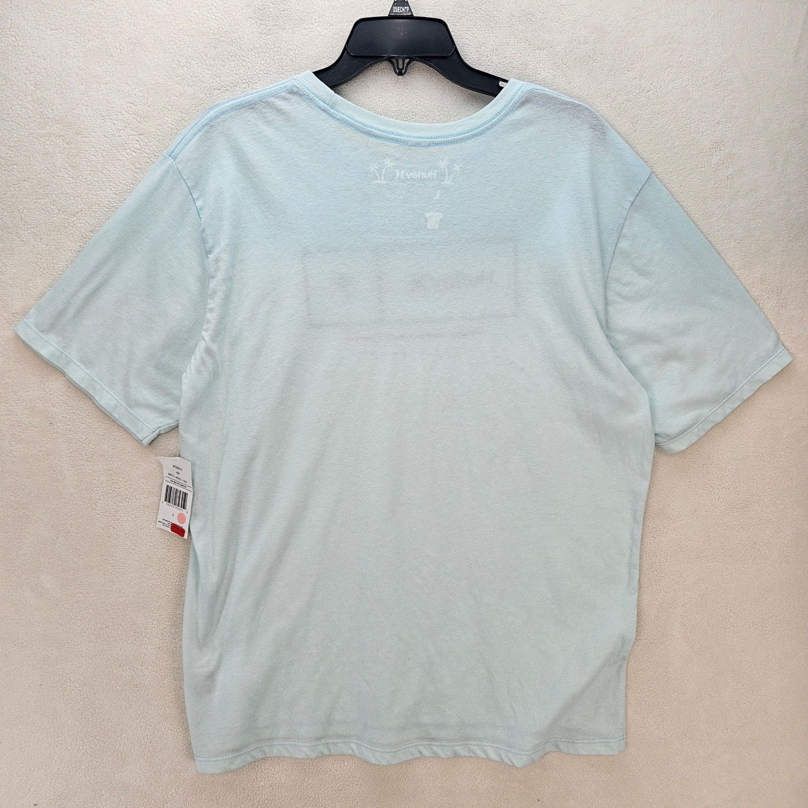 Hurley HURLEY MEN'S LARGE EVERYDAY WASH POP BARS LIGHT BLUE SS TEE Size US L / EU 52-54 / 3 - 5 Thumbnail