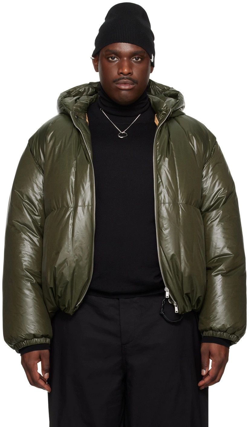 Jil Sander o1y1124 Ssence Exclusive Down Jacket in Green Size US XL / EU 56 / 4 - 1 Thumbnail