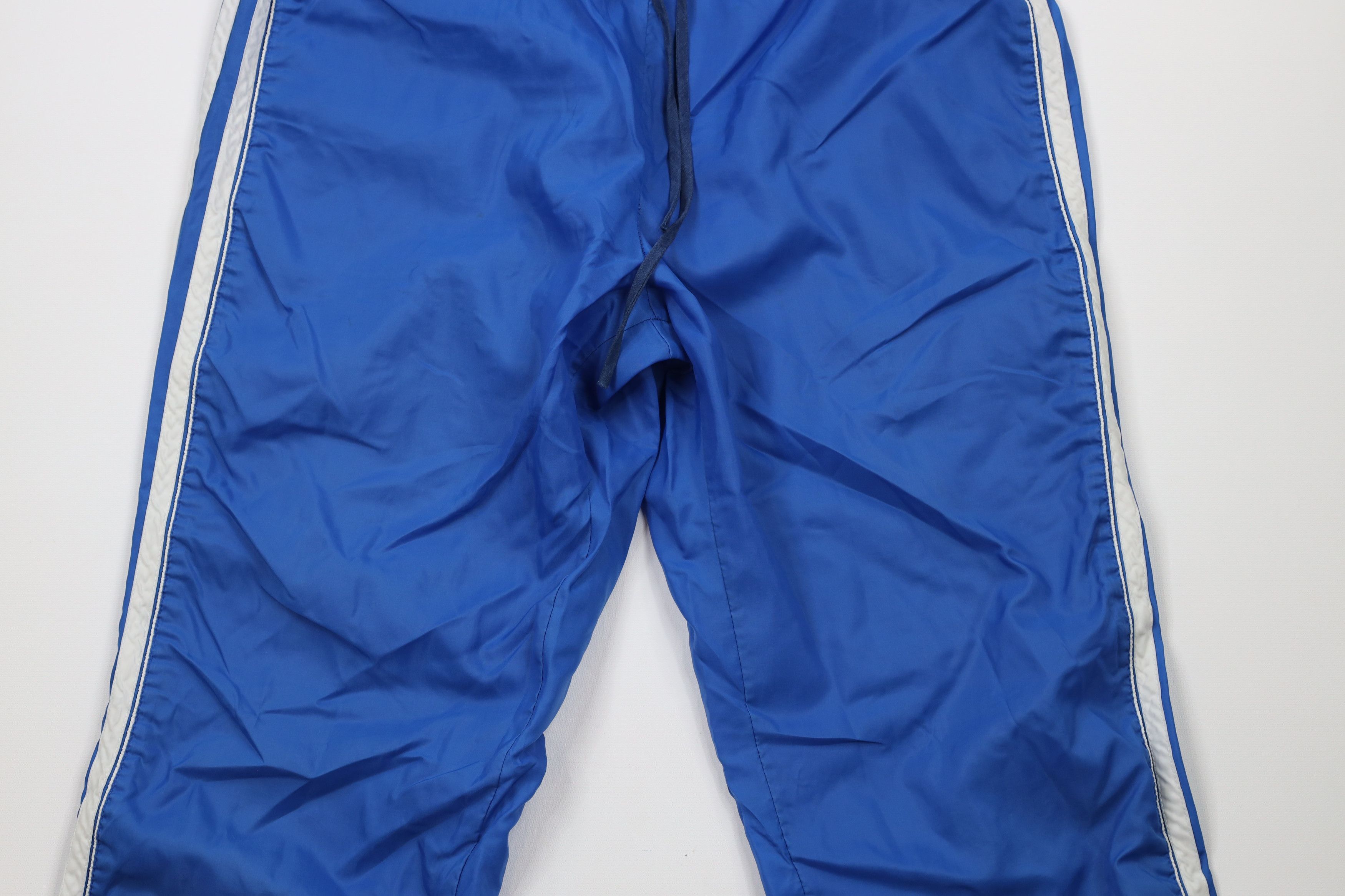 Asics × Vintage Vintage 80s Asics Tiger Windbreaker Pants Royal Blue Size US 36 / EU 52 - 3 Thumbnail