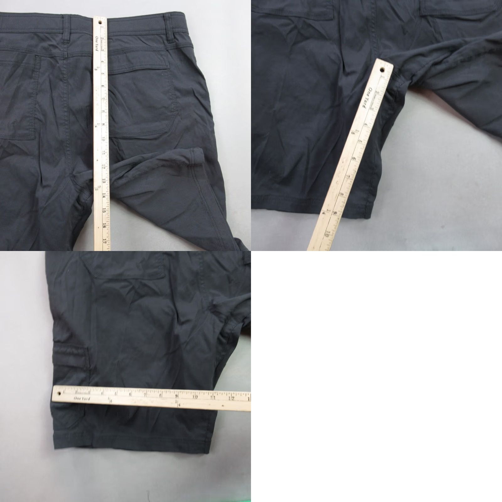Prana Prana Shorts Mens 40X10 Pockets Cargo Outdoor Casual Hiking Gray Size US 40 / EU 56 - 8 Thumbnail