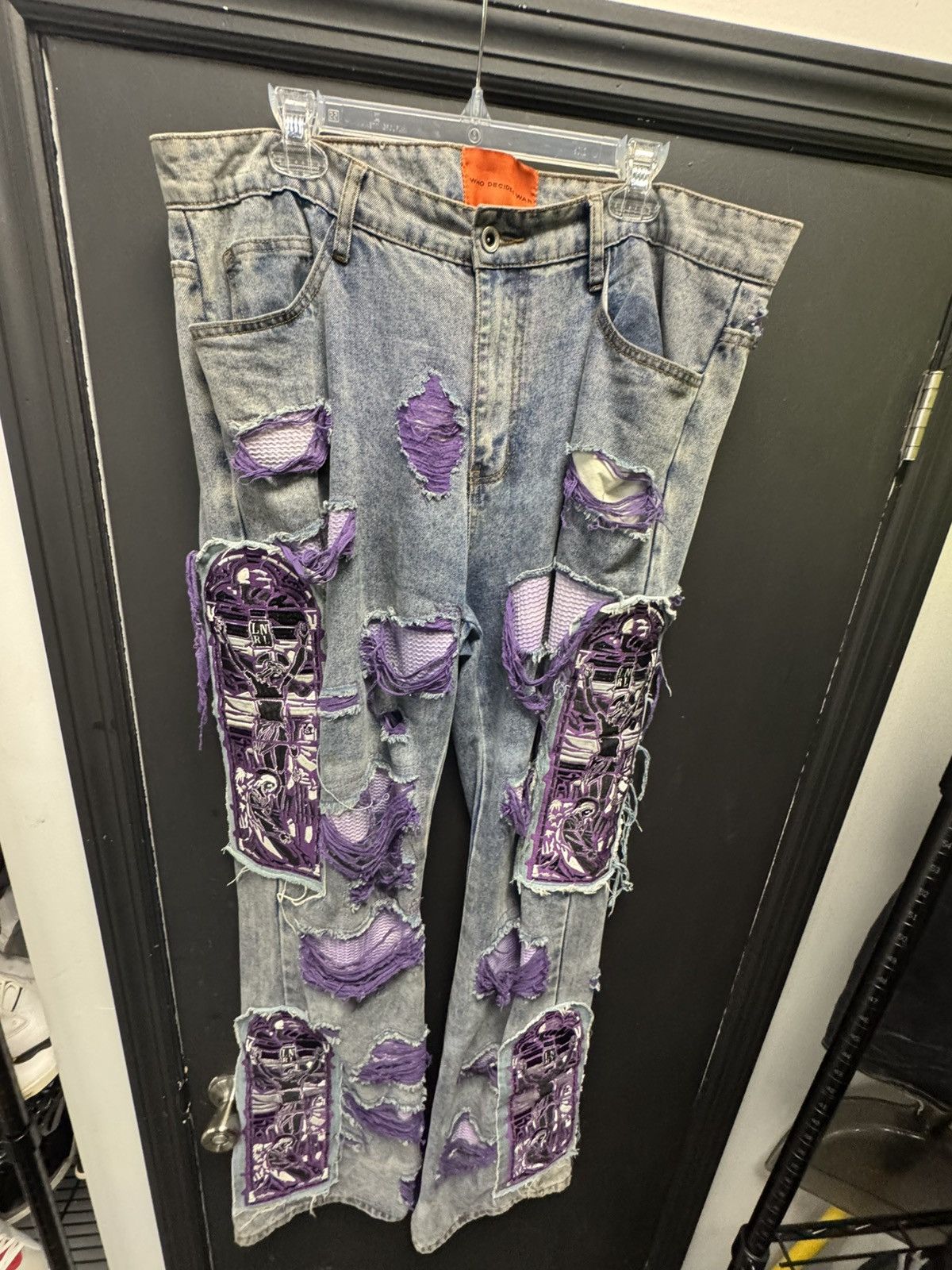Who Decides War Who Decides War Coal Violet Fusion Denim Size US 38 / EU 54 - 1 Thumbnail