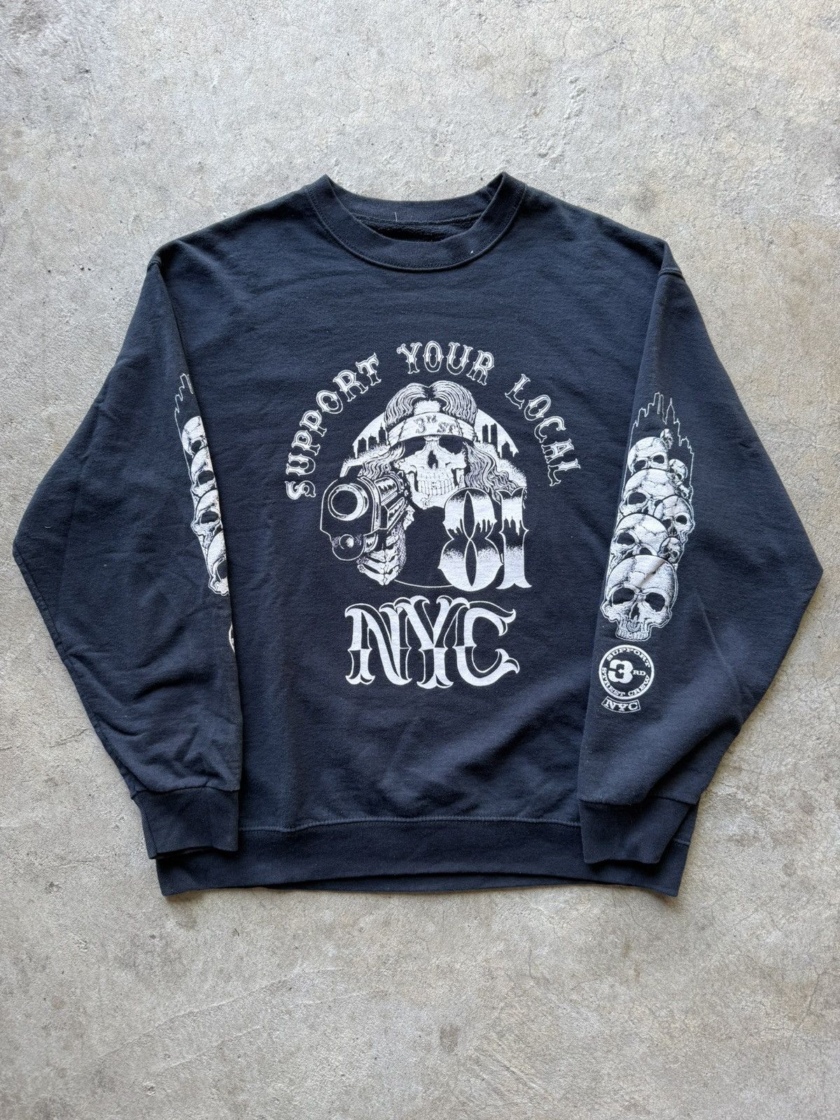 Vintage *RARE* Hells Angels Sweatshirt Size US L / EU 52-54 / 3 - 1 Thumbnail