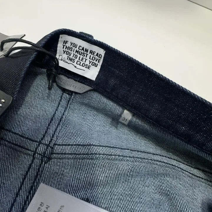 Dior Dior Dior x Travis Scott Blue Logo Embroidered Jeans 0079- Size US 31 - 4 Thumbnail