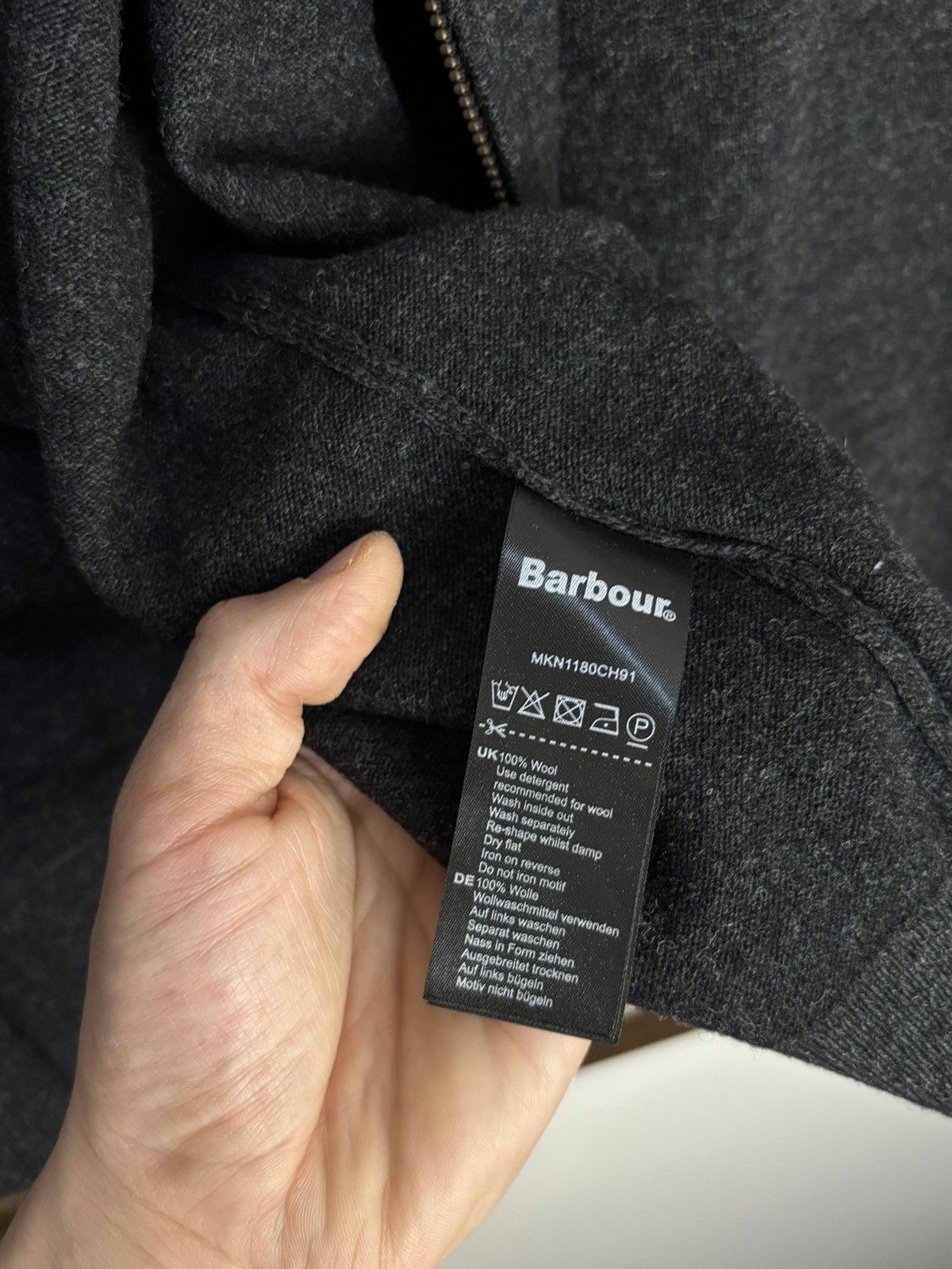 Barbour Barbour Wool Zip Knit Sweater Size US M / EU 48-50 / 2 - 12 Thumbnail