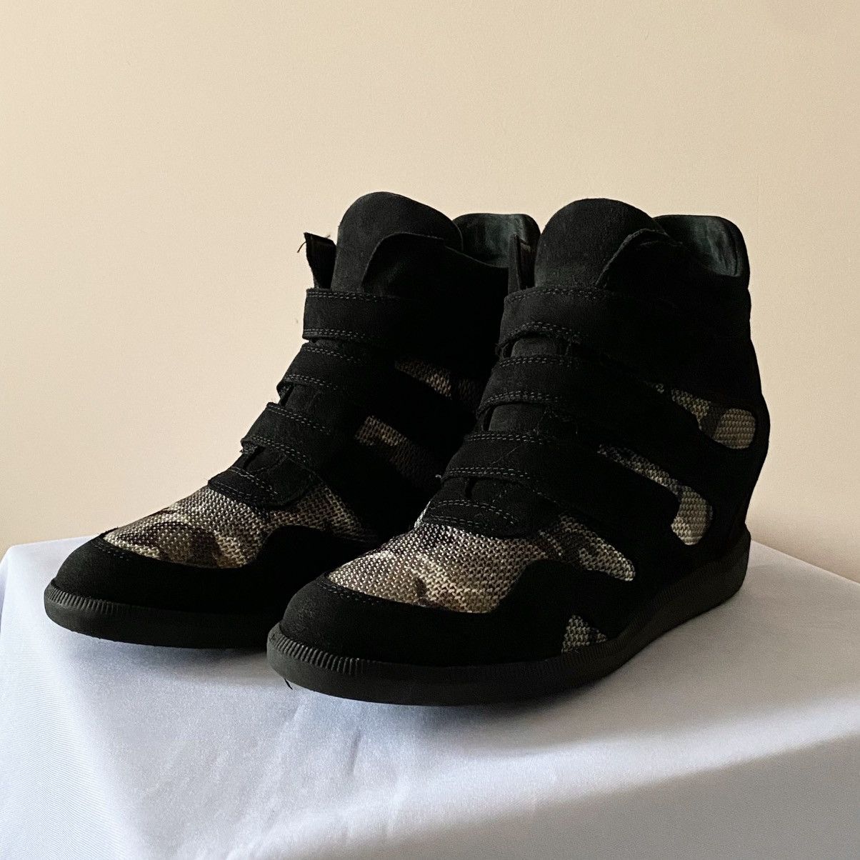 Isabel Marant Unbranded Like Isabel Marant Bekett Wedge Sneakers Shoes Size US 7 / IT 37 - 2 Thumbnail