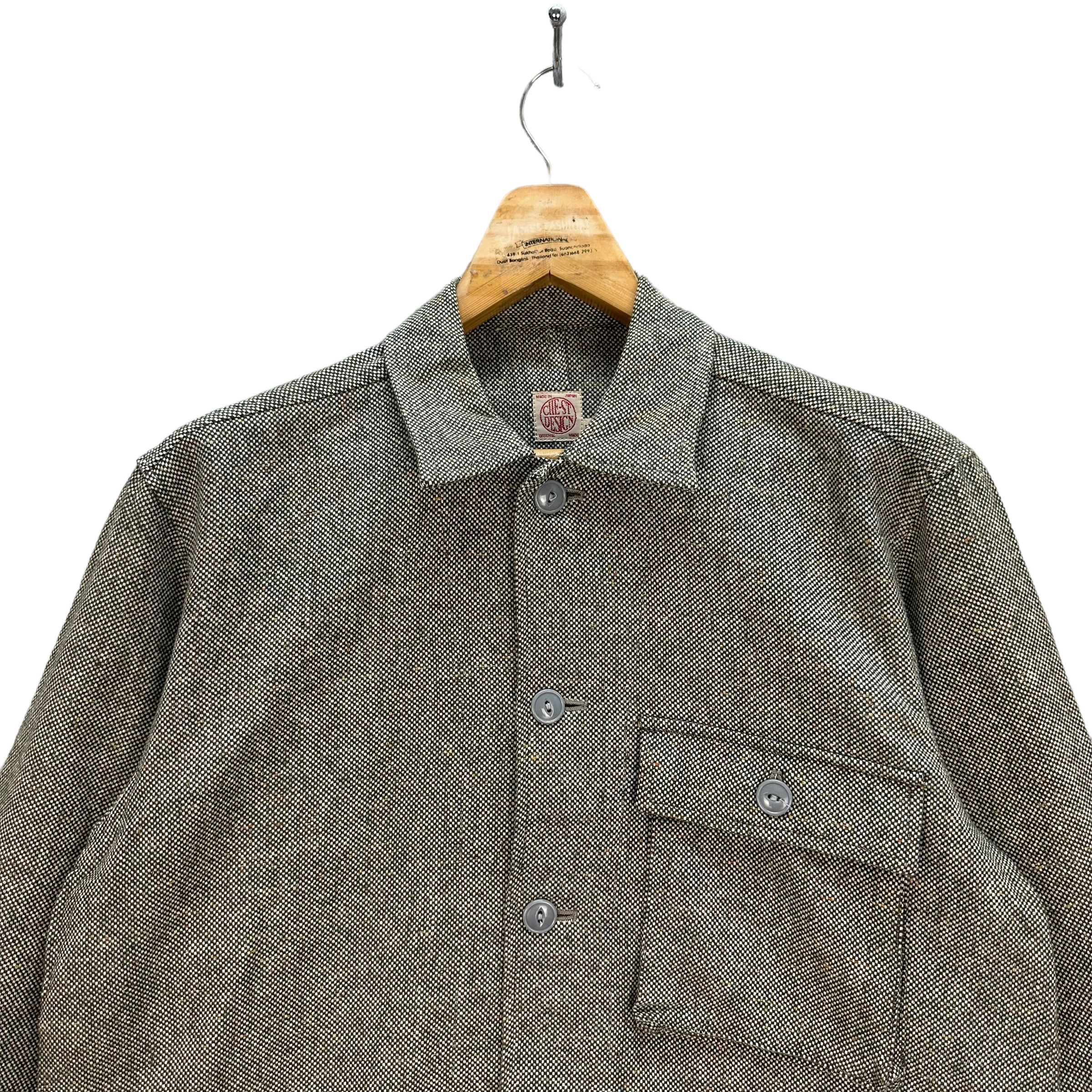 Vintage CHEST DESIGN WORKSHIRT #7879-187 Size US M / EU 48-50 / 2 - 2 Thumbnail