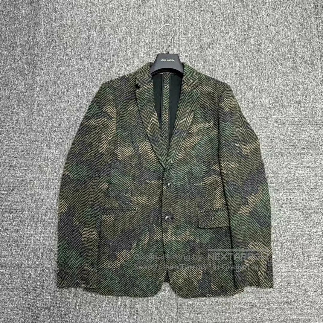 Valentino Valentino Camo Wool Suit Jacket. Size US S / EU 44-46 / 1 - 1 Thumbnail