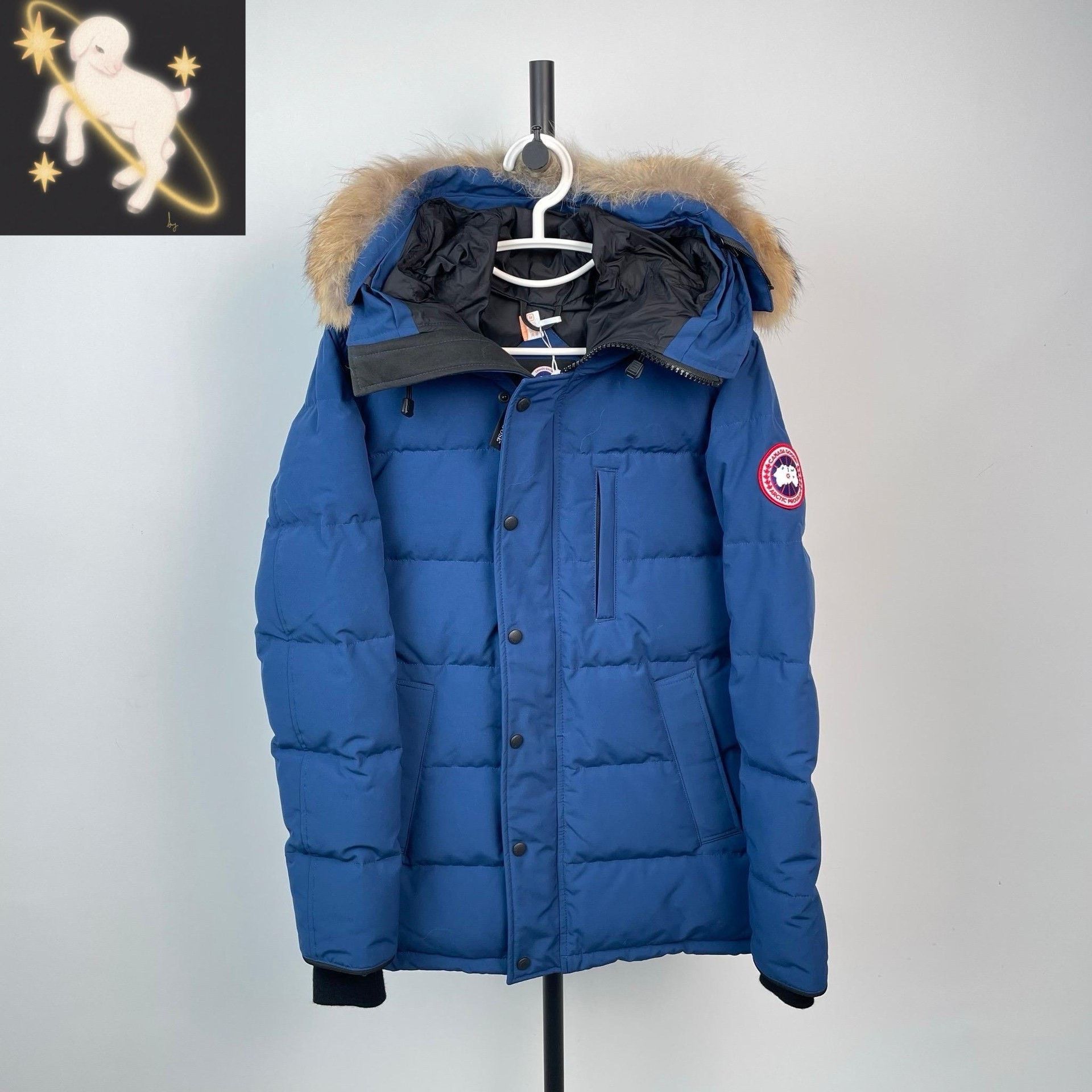 Canada Goose Canada Goose Down Blue Heavy Coat S Men Size US S / EU 44-46 / 1 - 1 Thumbnail
