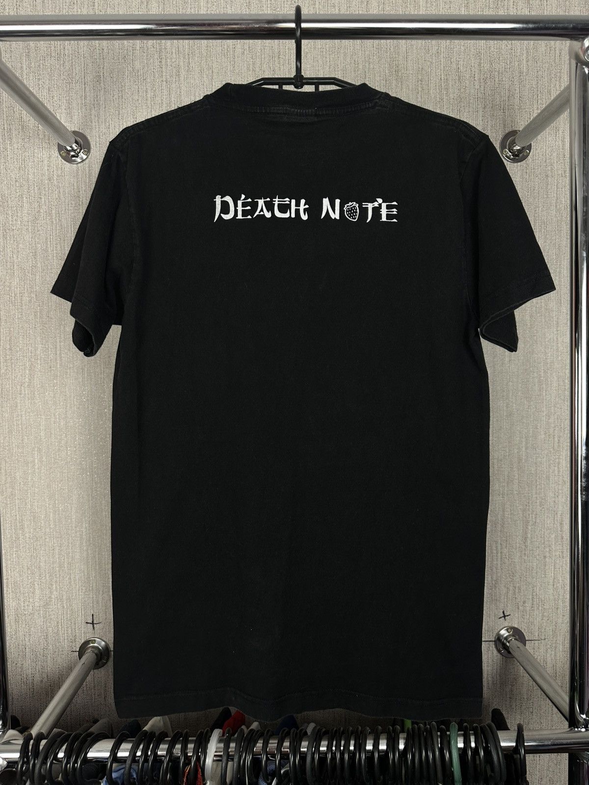 Anime × Vintage Vintage Death Note L Anime Black T shirt Tee Size US L / EU 52-54 / 3 - 5 Thumbnail
