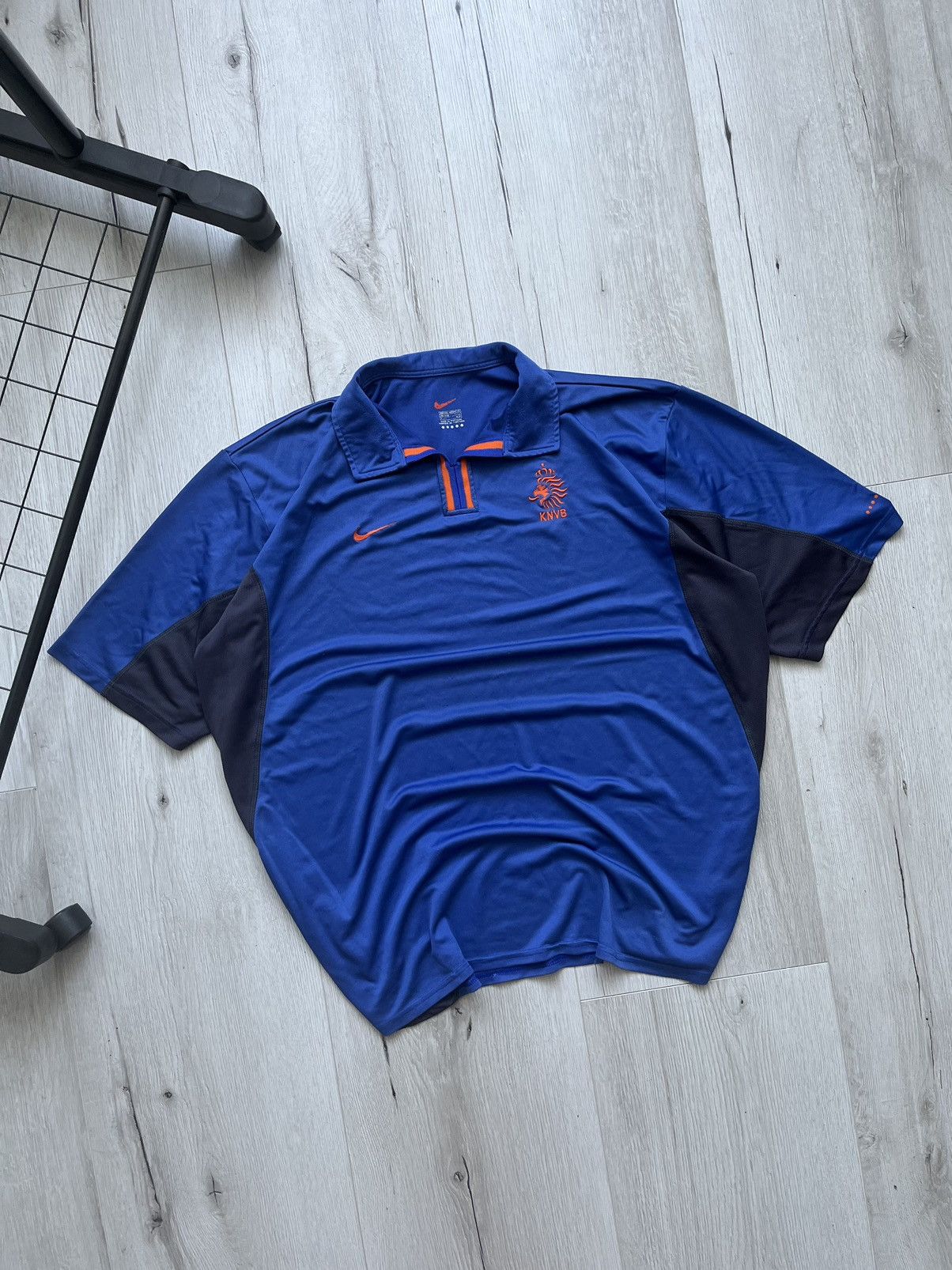 Nike × Vintage Netherlands 2000-2002 Away Jersey T shirt Y2K Rare Holland Size US XL / EU 56 / 4 - 1 Thumbnail