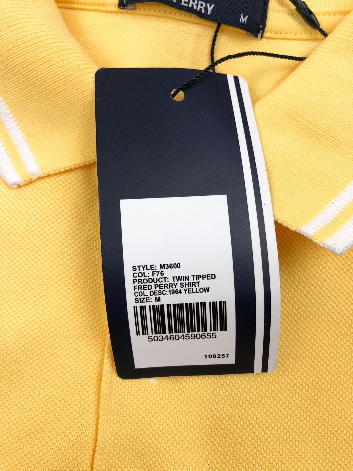 Fred Perry Twin tipped Fred Perry shirt polo m3600 Size US M / EU 48-50 / 2 - 3 Thumbnail