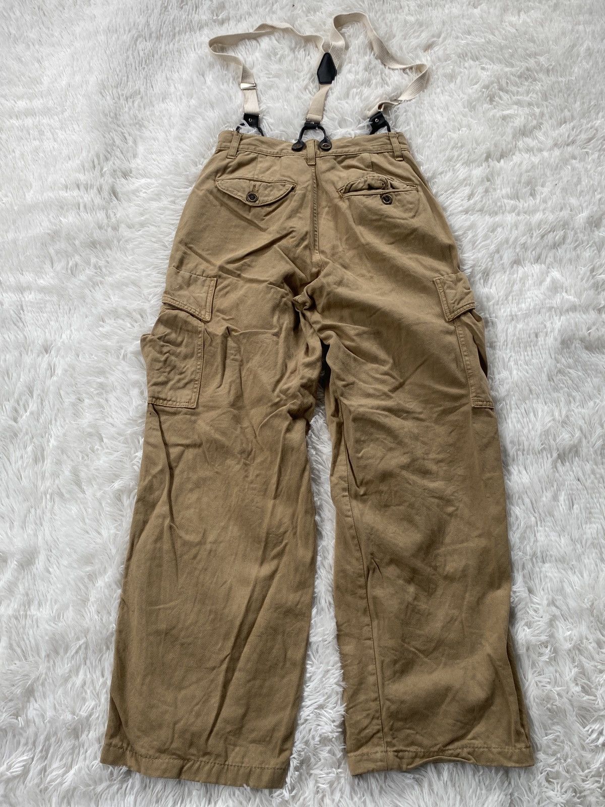 Japanese Brand 🔥BINDING NOW🔥Betty Smith brown parachute cargo pant rare Size US 26 / EU 42 - 9 Thumbnail