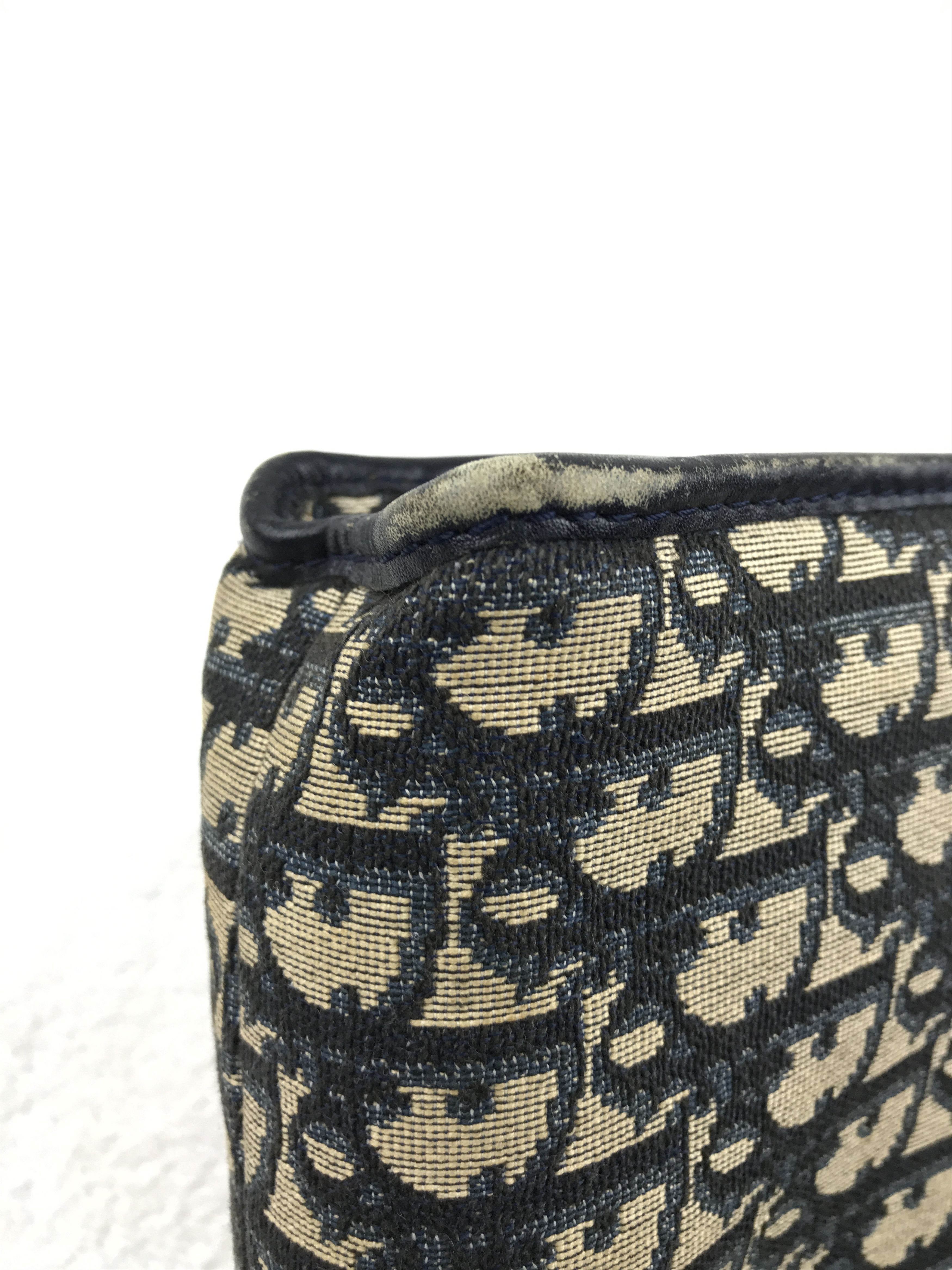 Christian Dior Monsieur Vintage Christian Dior Oblique Pouch Bag Size ONE SIZE - 16 Thumbnail