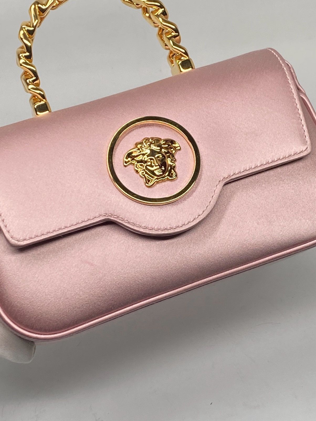 Versace Versace La Medusa Satin Mini Bag Size ONE SIZE - 10 Thumbnail