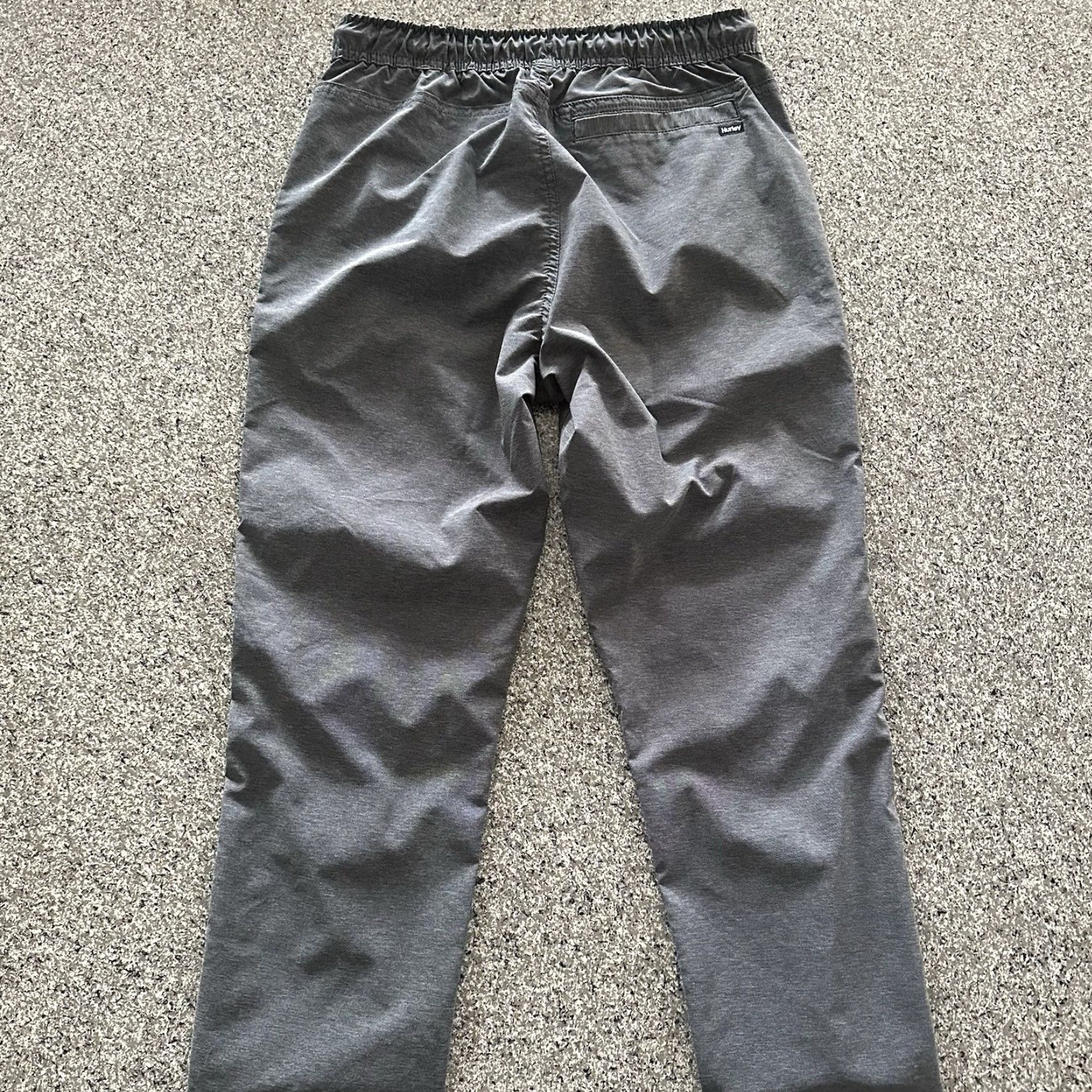 Hurley Hurley Pants Men's S Small Pacer Stretch Twill Jogger Tapered Fit Gray Size US 29 - 4 Thumbnail