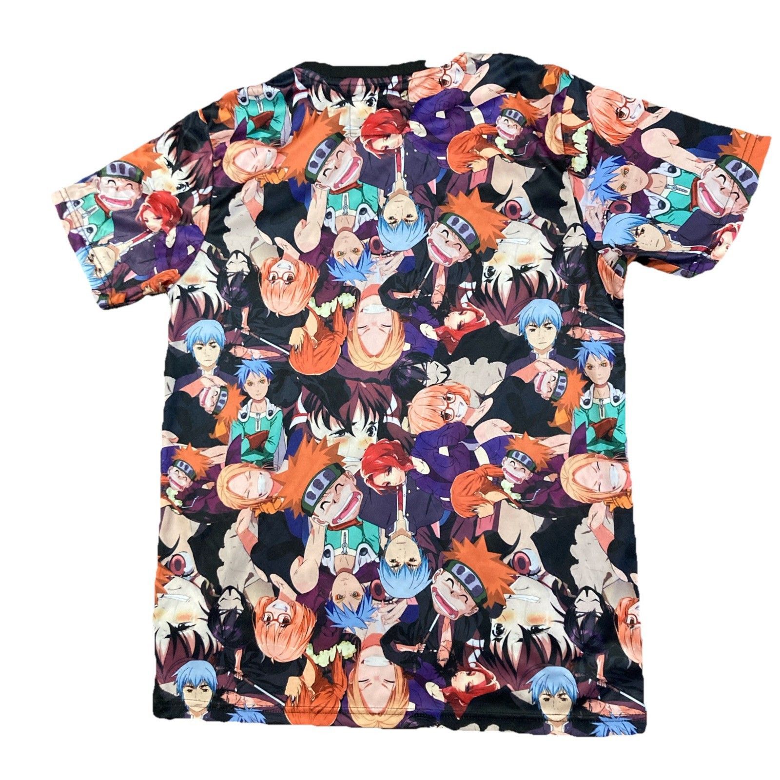 Designer Anime Fresh Prints Drill Cartoon Collage M Shirt Size US M / EU 48-50 / 2 - 2 Thumbnail