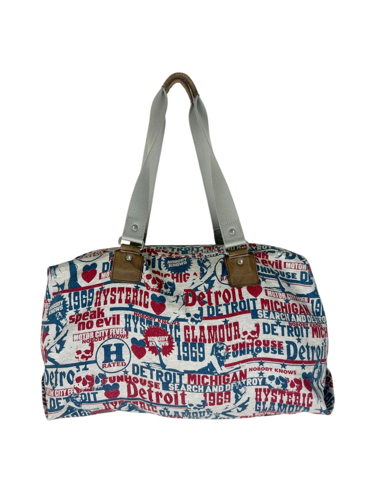 Hysteric Glamour × Vintage Y2K Hysteric Glamor Detroit Bag Full Print/ Seditionaries Size ONE SIZE - 2 Thumbnail