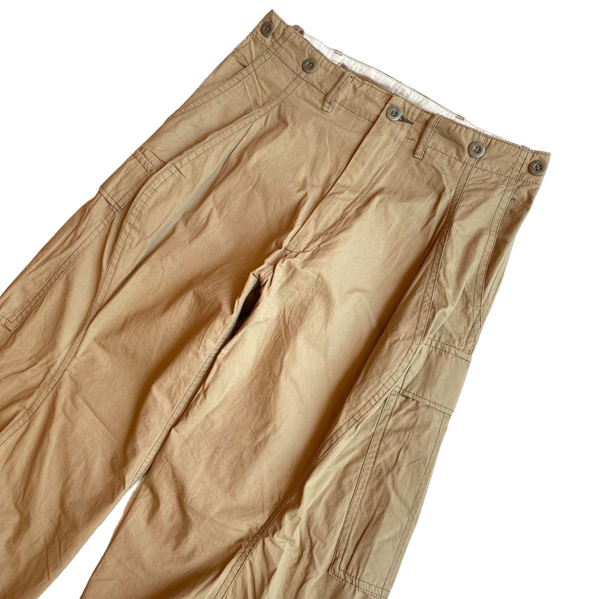Japanese Brand × Kapital × gomme Gomme Homme Asymmetric Cargo Pants Size US 30 / EU 46 - 3 Thumbnail