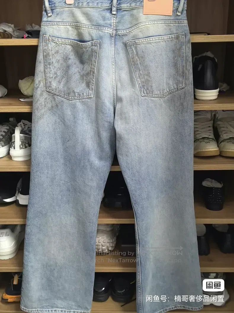 Acne Studios Acne Studios Mud-Dyed Denim Jeans Size US 30 / EU 46 - 2 Thumbnail