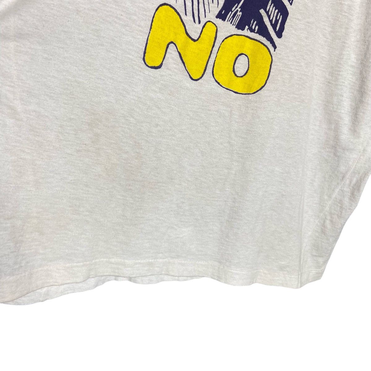 Vintage Vintage 80s The Scream Art Parody T-Shirt / Single Stitch Size US L / EU 52-54 / 3 - 7 Thumbnail