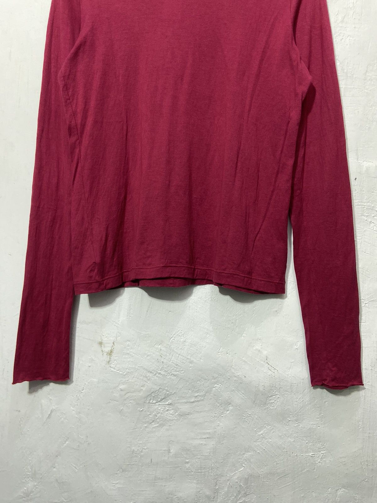 agnes b. Agnes B Long Sleeve Stretch Tshirt Size M / US 6-8 / IT 42-44 - 12 Thumbnail