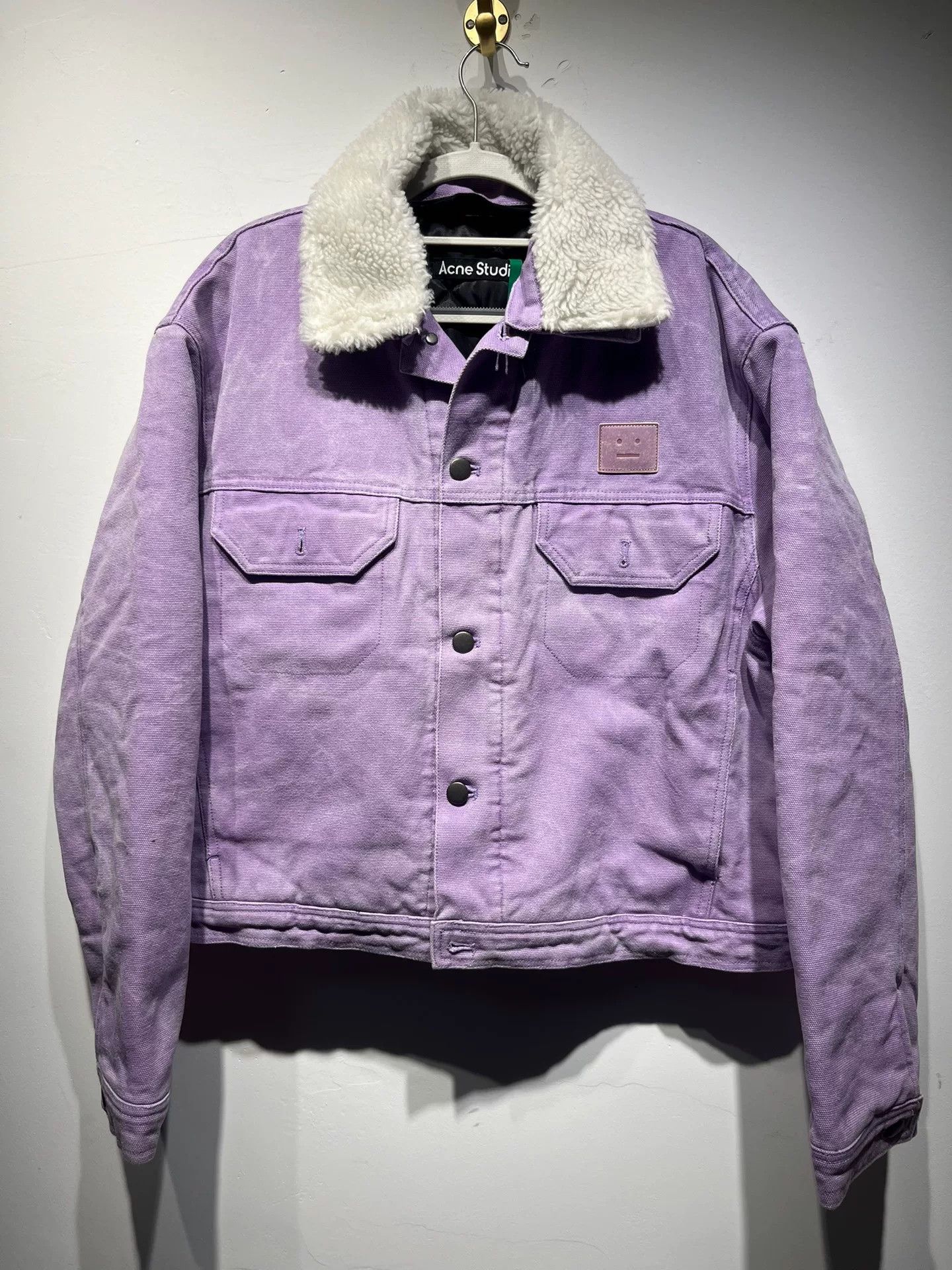 Acne Studios Acne Studios Purple Jacket S Women Size S / US 4 / IT 40 - 1 Thumbnail