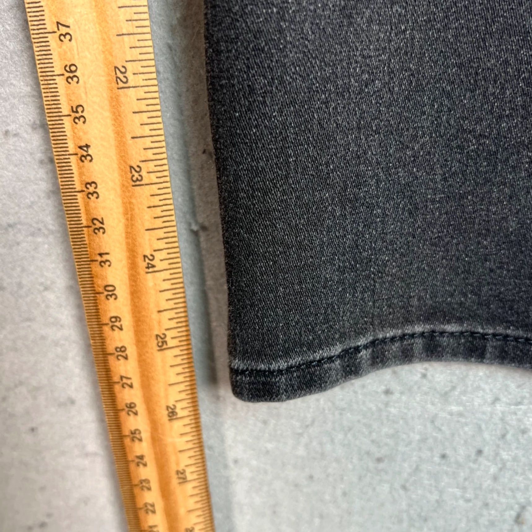 DL1961 DL1961 Black Skinny Jeans Womens Size 28 Cotton/Polyester Blend Stretch Denim Size 28" / US 6 / IT 42 - 7 Thumbnail