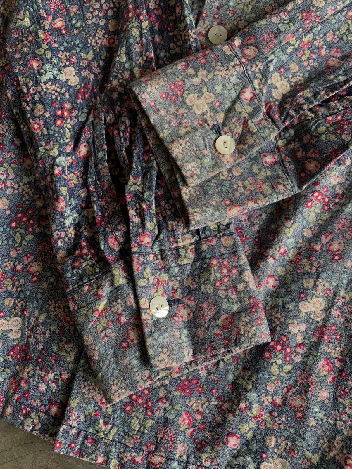 Needles 💥LAST SALE💥Needles Nepenthes Floral print Shirt Size US M / EU 48-50 / 2 - 5 Thumbnail