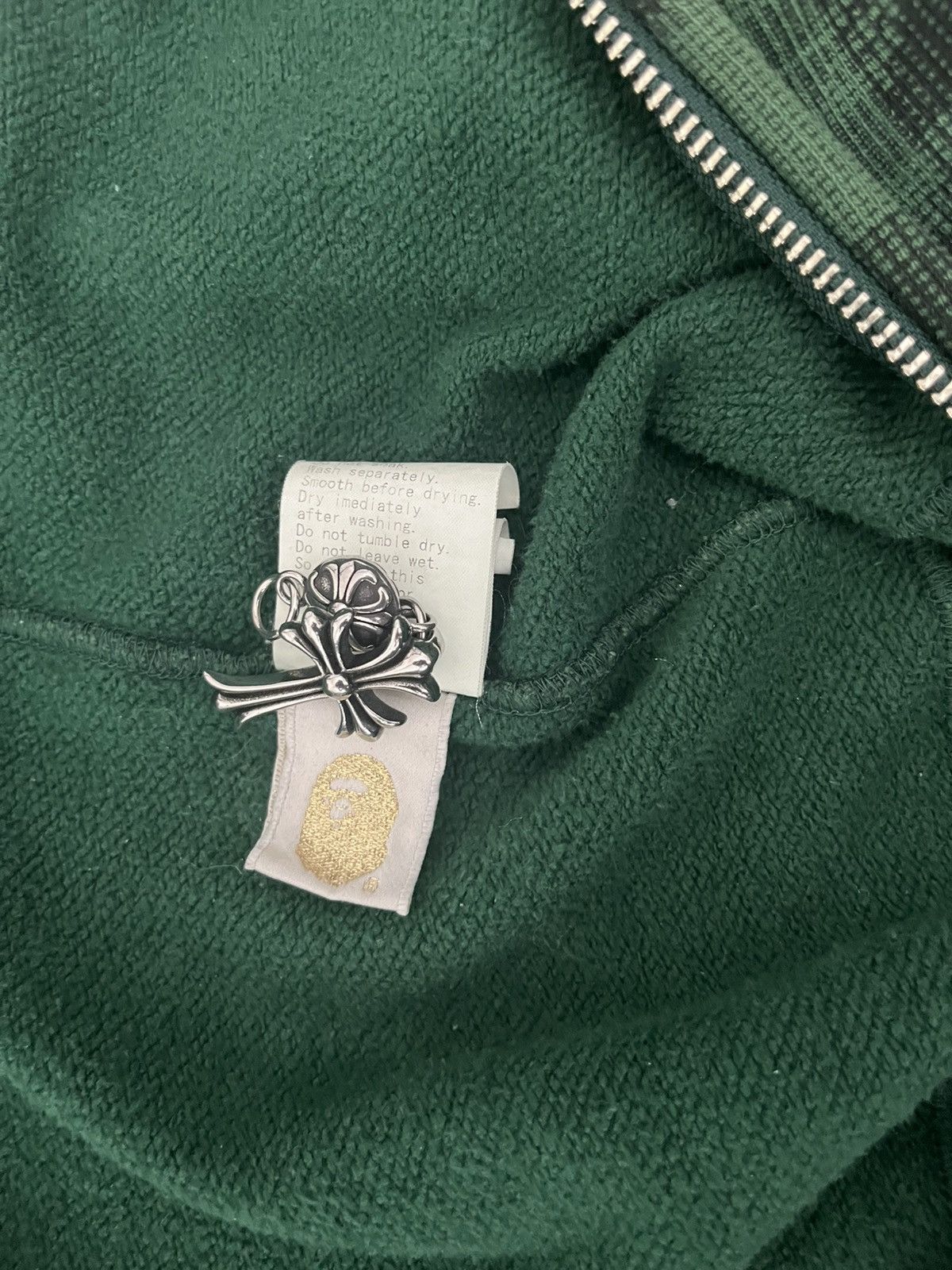 Bape NIGO-era Bape Plaid Full Zip Hoodie Size US L / EU 52-54 / 3 - 7 Thumbnail