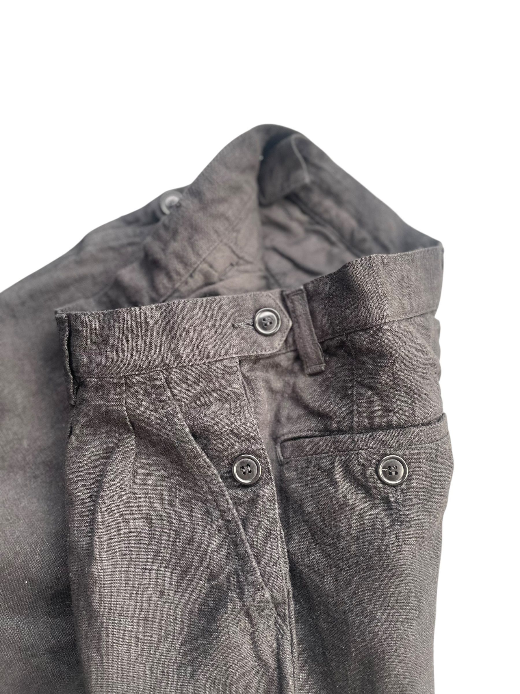 CDG by Comme des Garcons Junya Watanabe Comme Des Garcons Linen Trouser Size 27" / US 4 / IT 40 - 6 Thumbnail