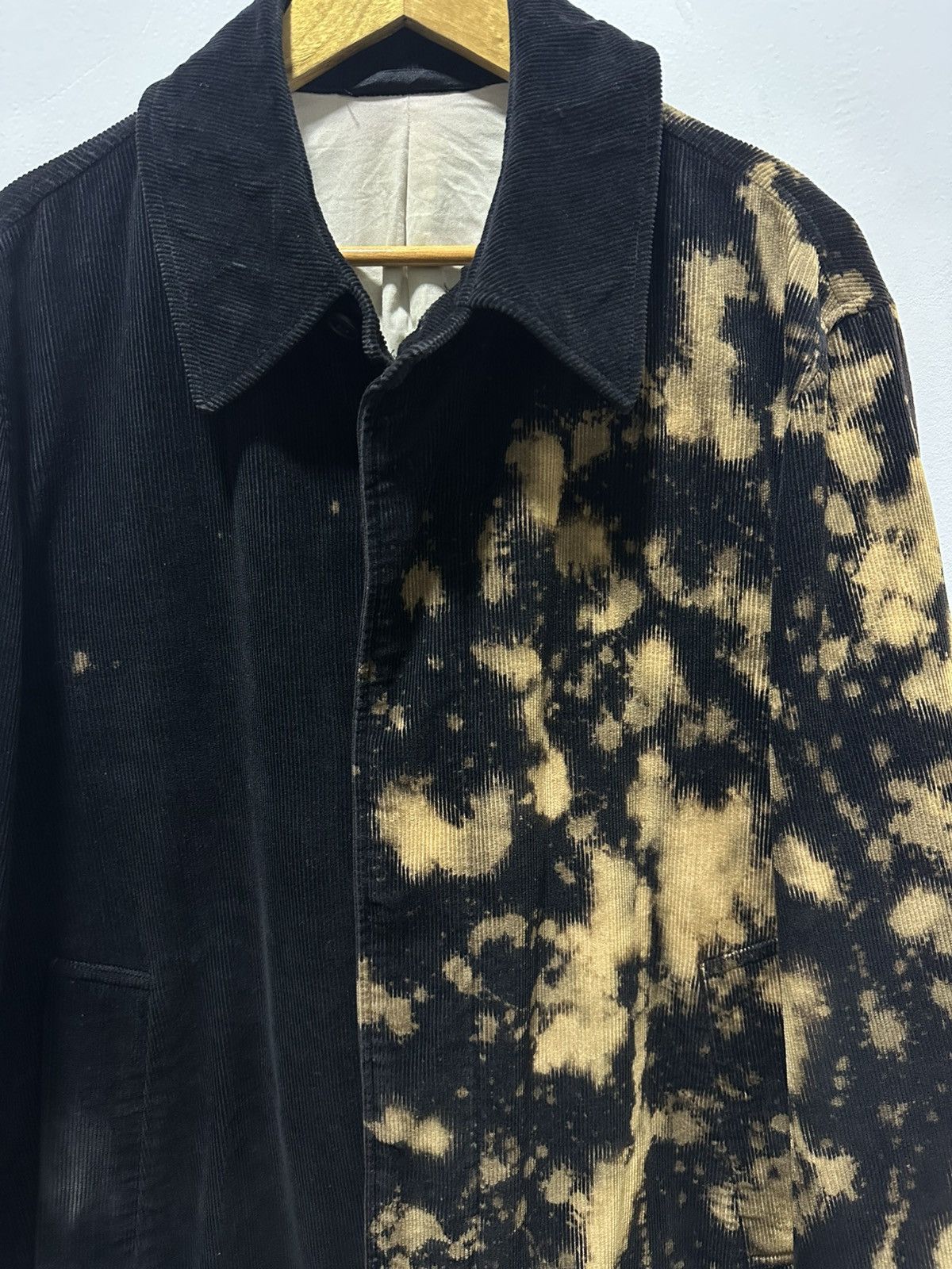 Yohji Yamamoto Yohji Yamamoto A.A.R Corduroy Long Jacket Custom Acid Washed Size US XL / EU 56 / 4 - 3 Thumbnail