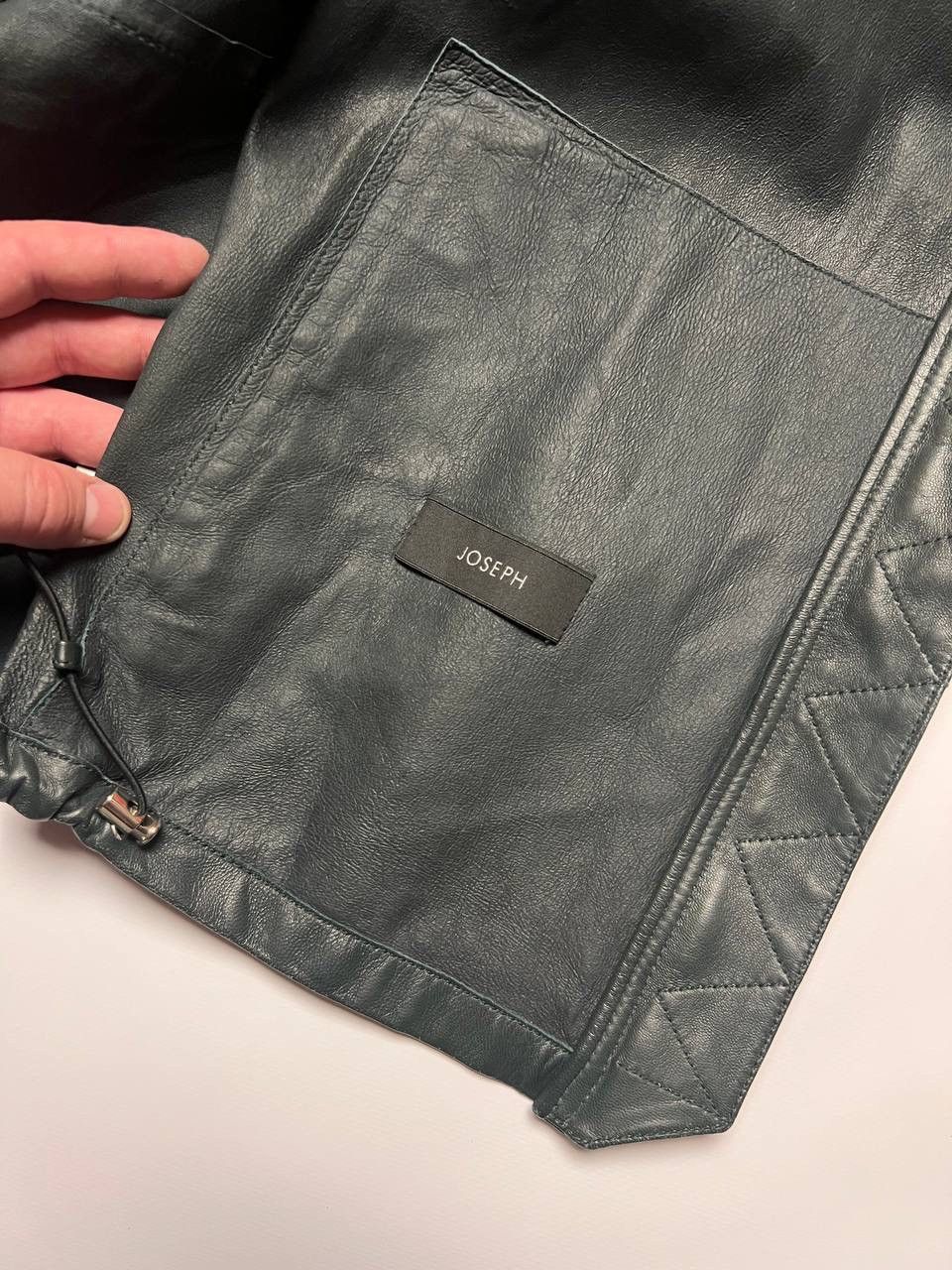 Designer × Genuine Leather × Joseph Joseph Light Weight Nappa Leather Hooded Jacket Size US M / EU 48-50 / 2 - 20 Thumbnail