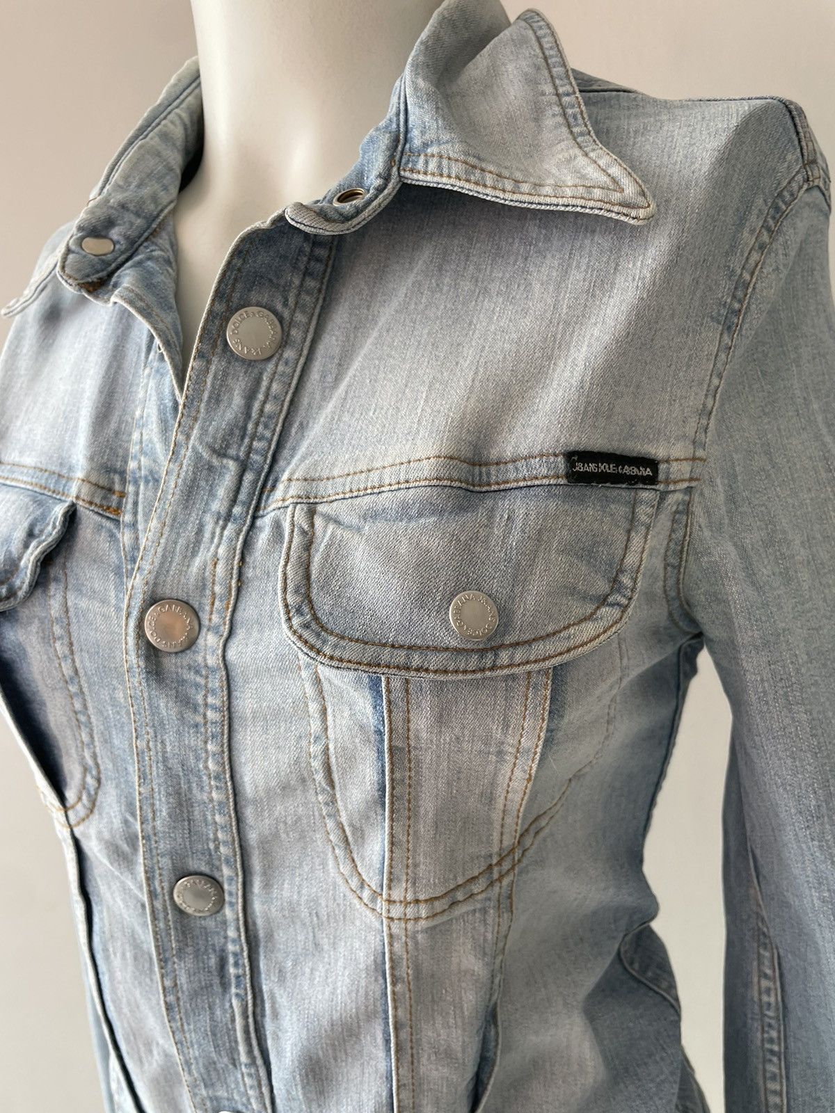 Dolce & Gabbana Dolce Gabbana denim shirt Size M / US 6-8 / IT 42-44 - 6 Thumbnail