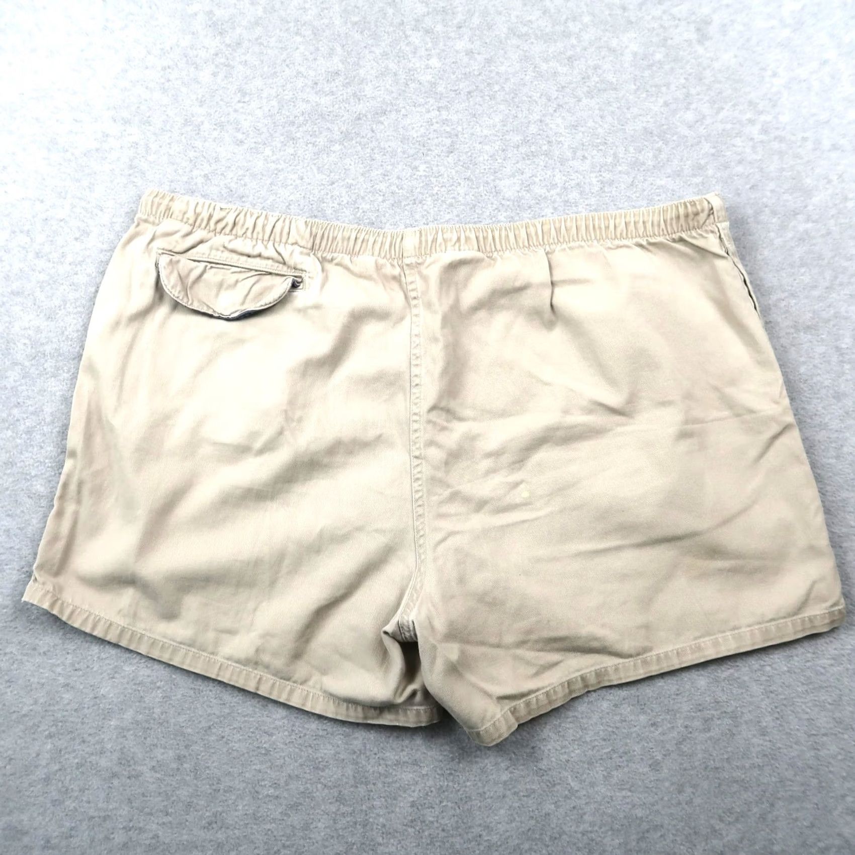 Polo Ralph Lauren VINTAGE Polo Ralph Lauren Drawstring Shorts Mens XL Beige Chino Elastic USA Polo Ralph Lauren Size US XL / EU 56 / 4 - 2 Thumbnail