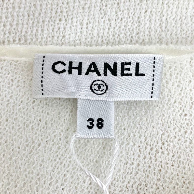 Chanel Chanel Egypt Series Beige Cotton Round Neck Long Sleeve Lo Size XS / US 0-2 / IT 36-38 - 6 Thumbnail
