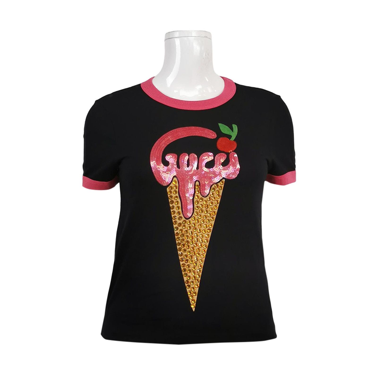 Gucci Gucci Women xxs Short Sleeve Shirts Size XXS / US 00 / IT 34 - 1 Thumbnail