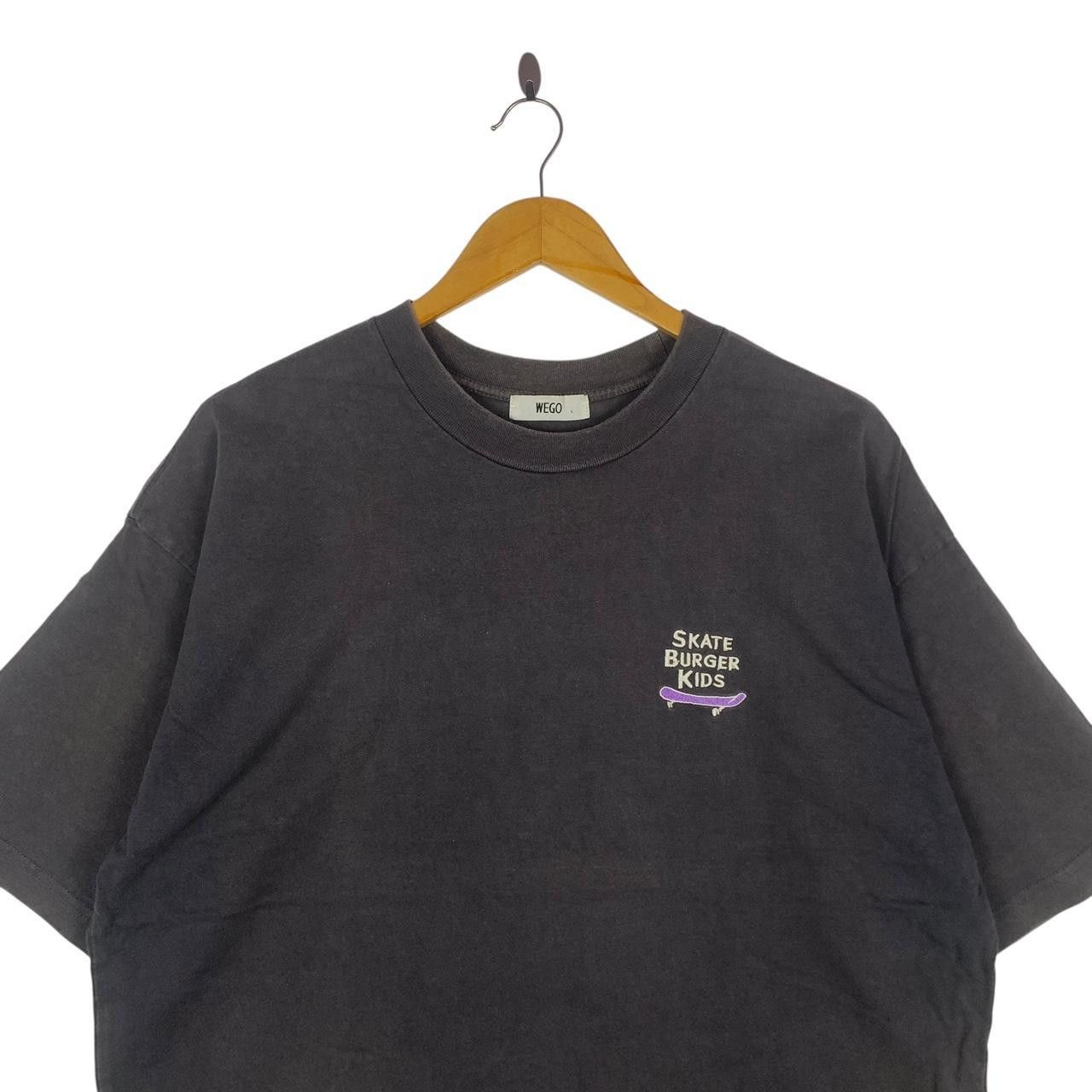 Other WEGO SKATE BURGER KIDS Sun Faded Baggy Backhit Tee Shirt Size US L / EU 52-54 / 3 - 3 Thumbnail