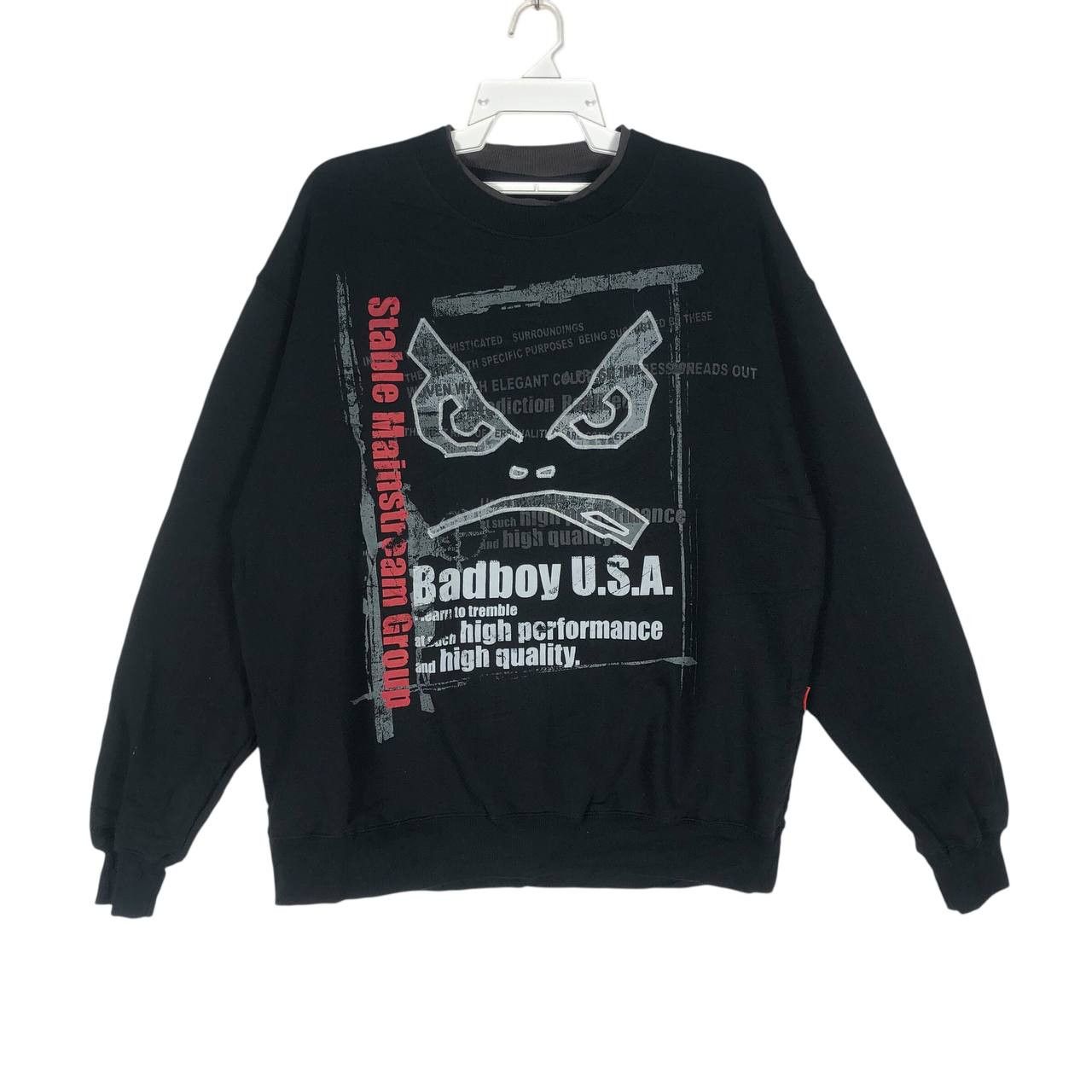 Japanese Brand Vintage Bad Boy Sweatshirt Size US L / EU 52-54 / 3 - 1 Thumbnail