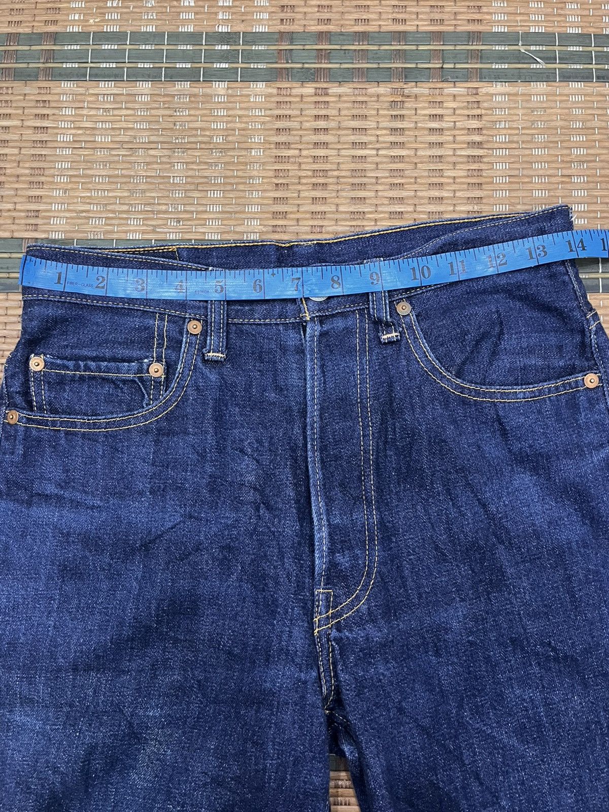 Ooe Yofukuten OOE YOFUKUTEN & CO CR17 Blue Denim Size US 28 / EU 44 - 12 Thumbnail